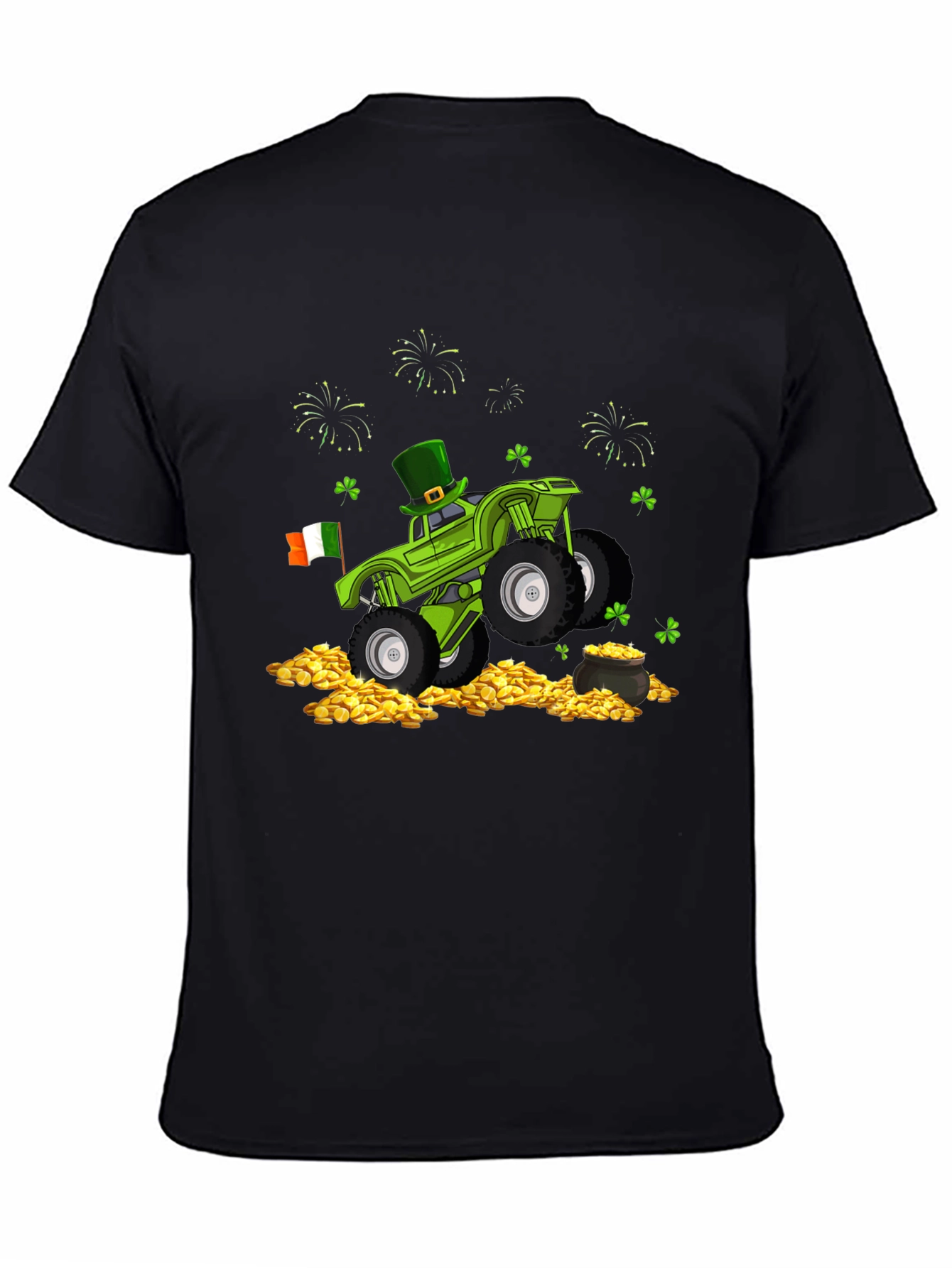 Camiseta Hombre St. Patricks Monster Truck