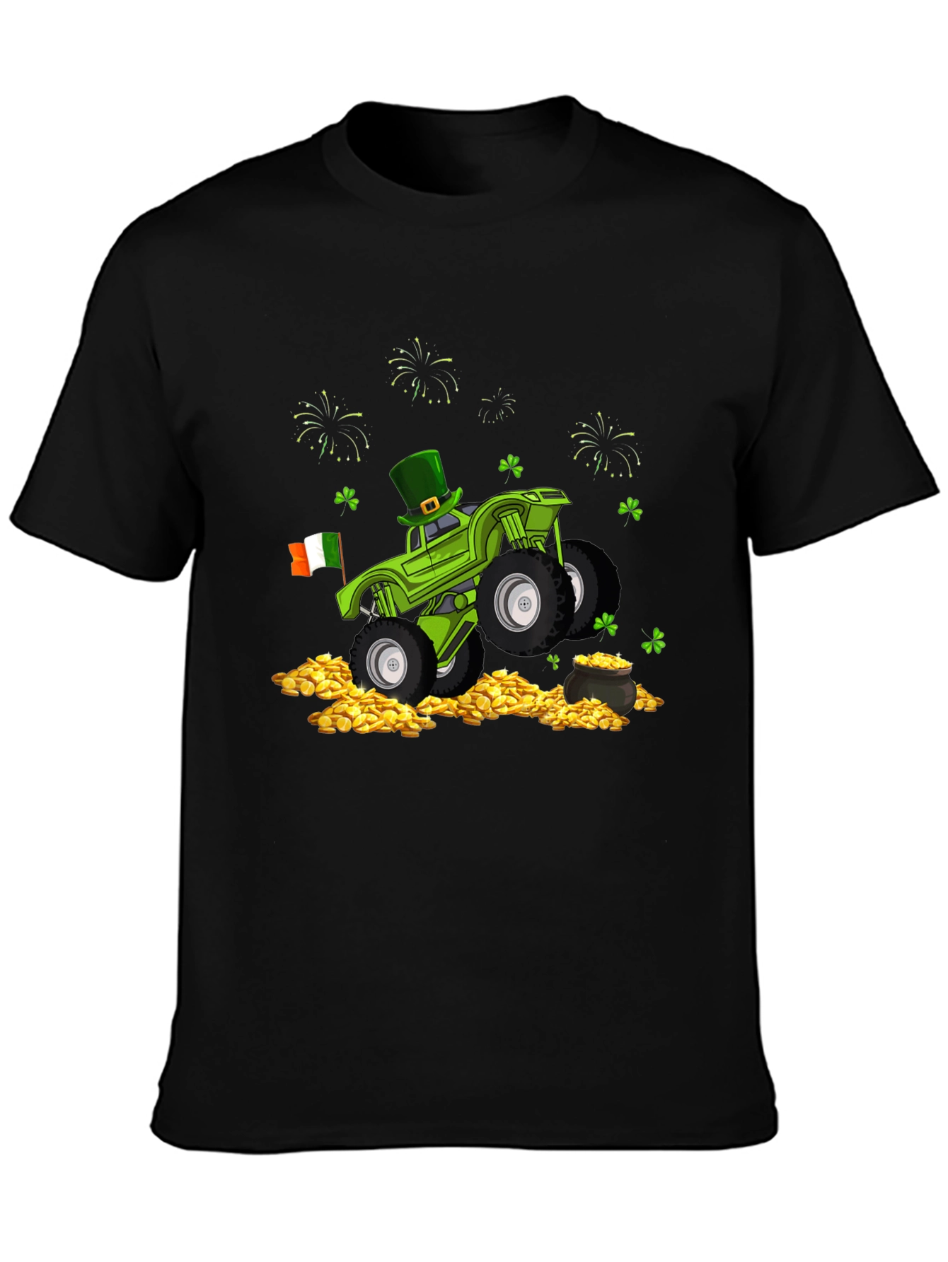 Camiseta Hombre St. Patricks Monster Truck