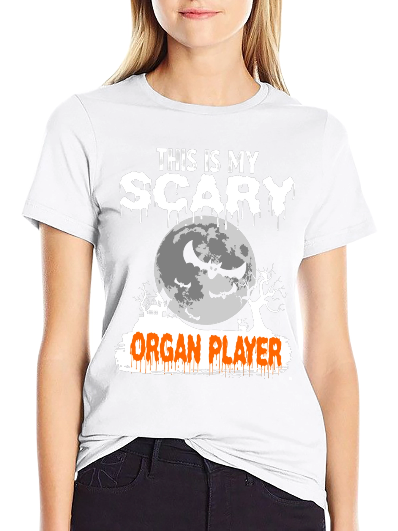 Camiseta Halloween: Scary Organ Player