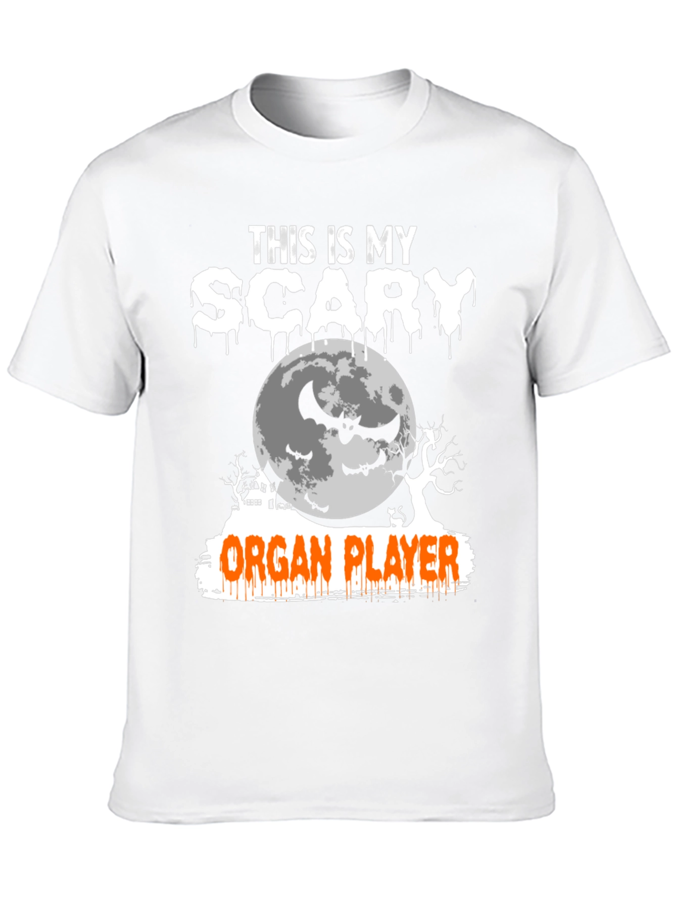 Camiseta Halloween: Scary Organ Player