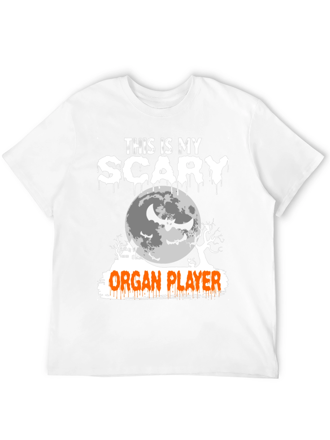 Camiseta Halloween: Scary Organ Player