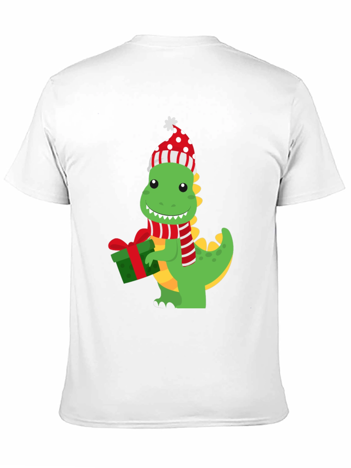 Camiseta Dinosaurio Navideño