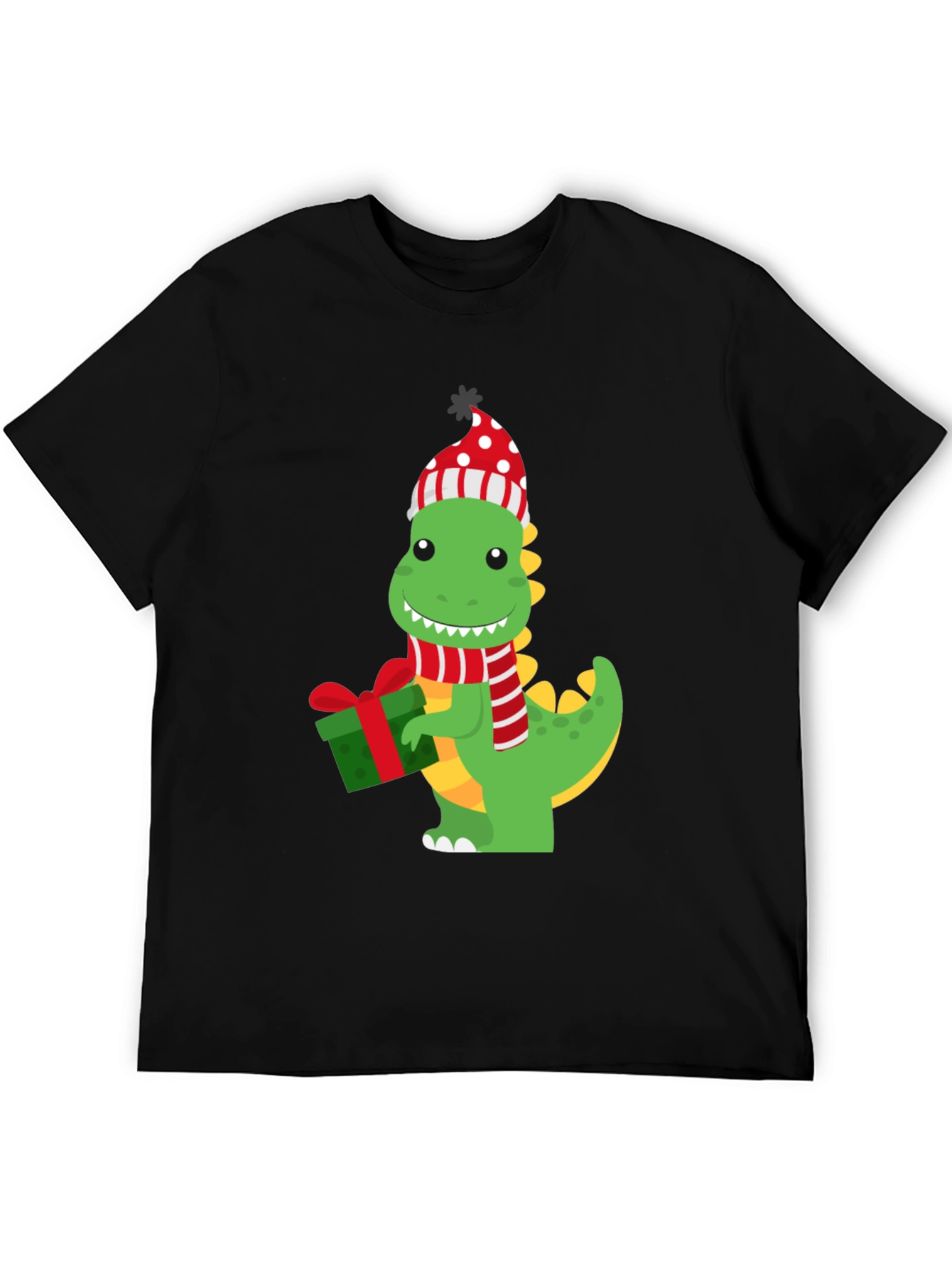 Camiseta Dinosaurio Navideño