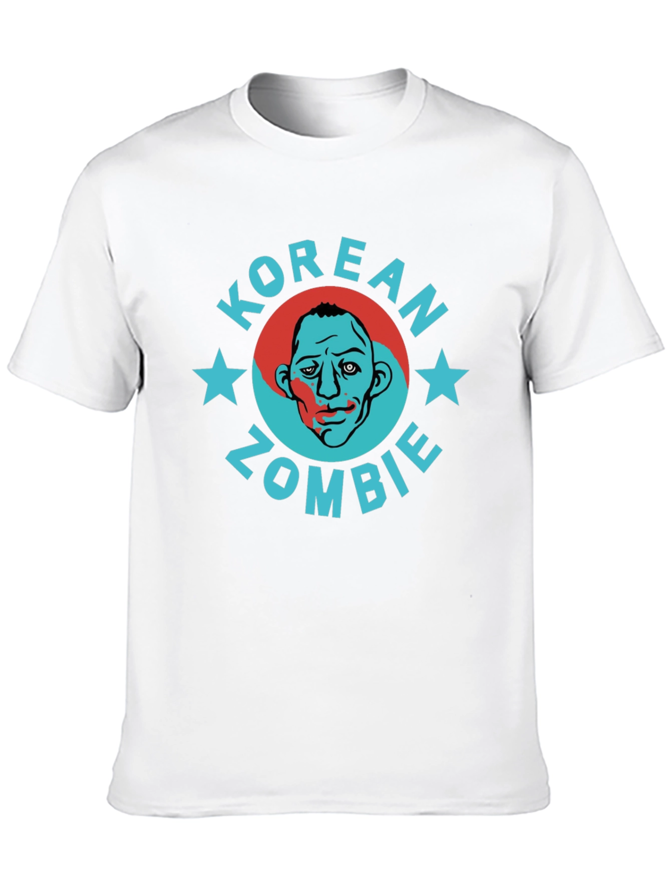 Camiseta Korean Zombie Negra para Hombre