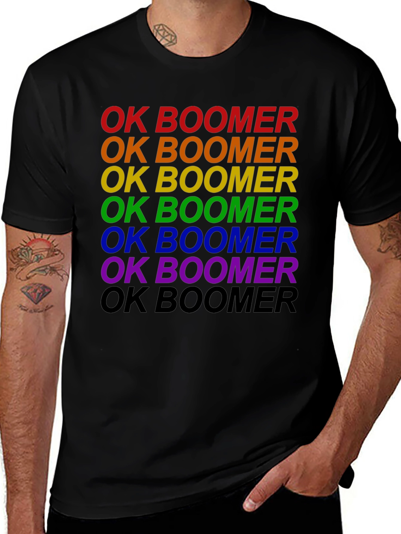 Camiseta OK Boomer Orgullo Gay
