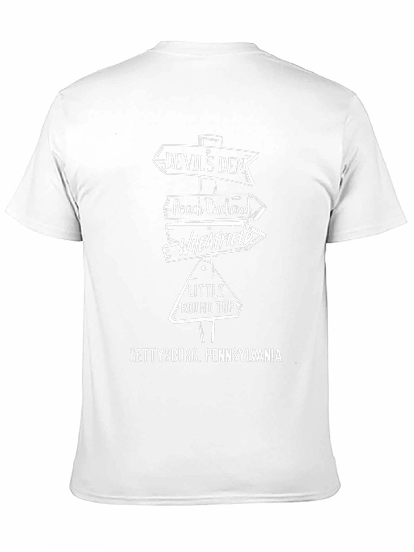 Camiseta Gettysburg Pennsylvania - Histórica y con Estilo