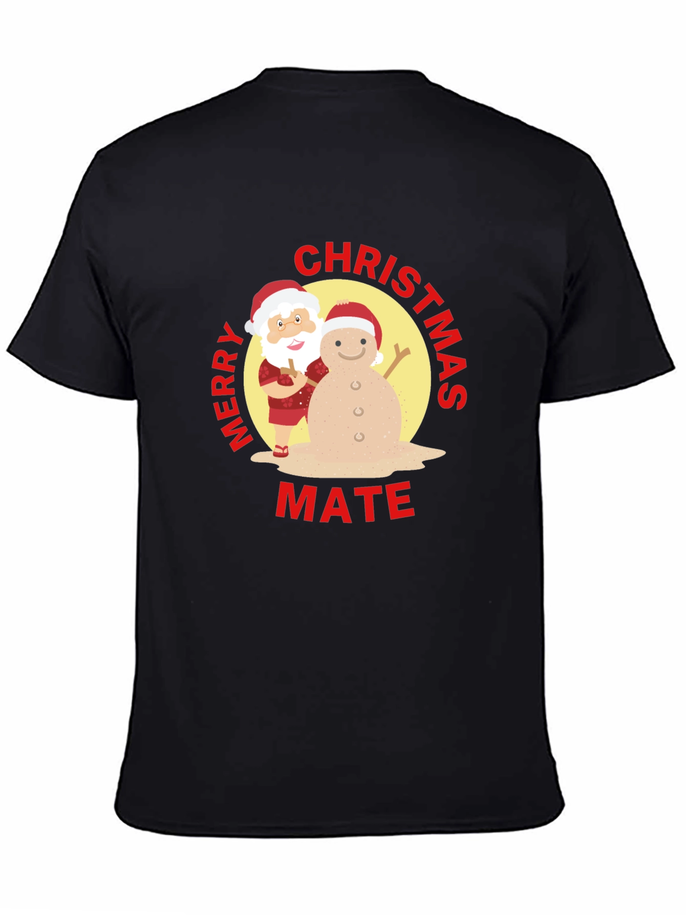 Camiseta Navideña Merry Christmas Mate Original