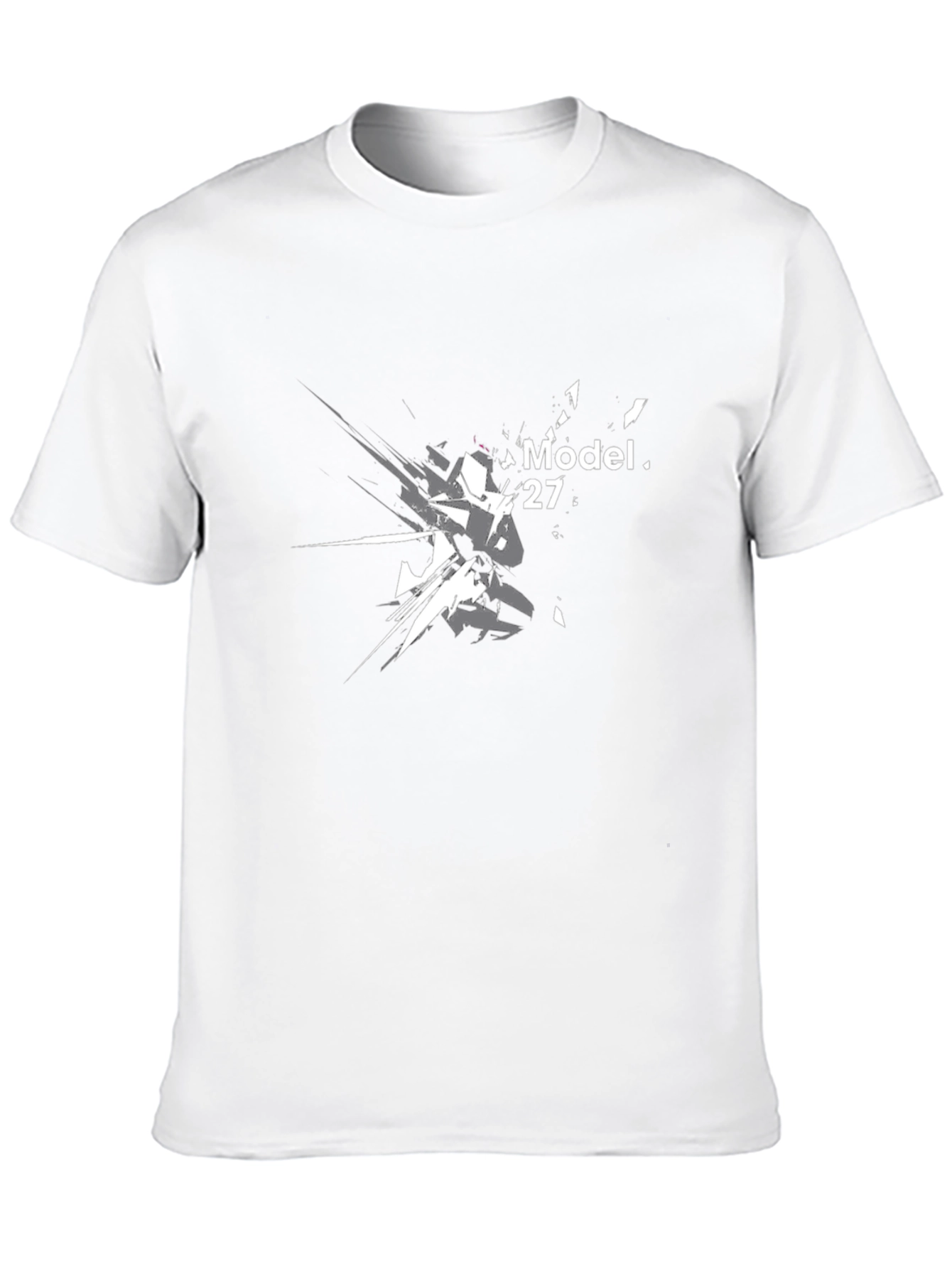 Camiseta Negra Estampada Model. 27 - Estilo Casual