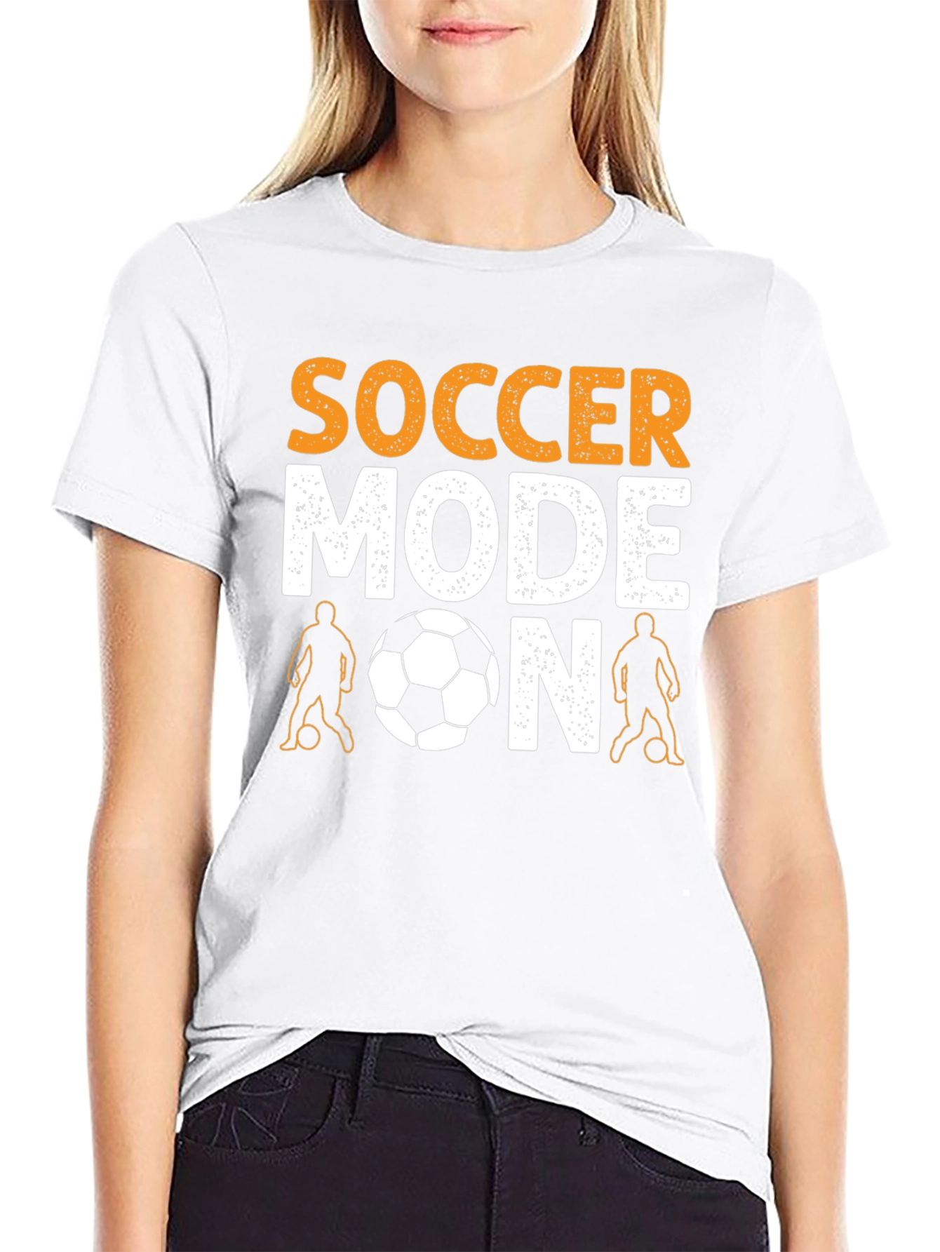 Camiseta Negra Modo Fútbol ON
