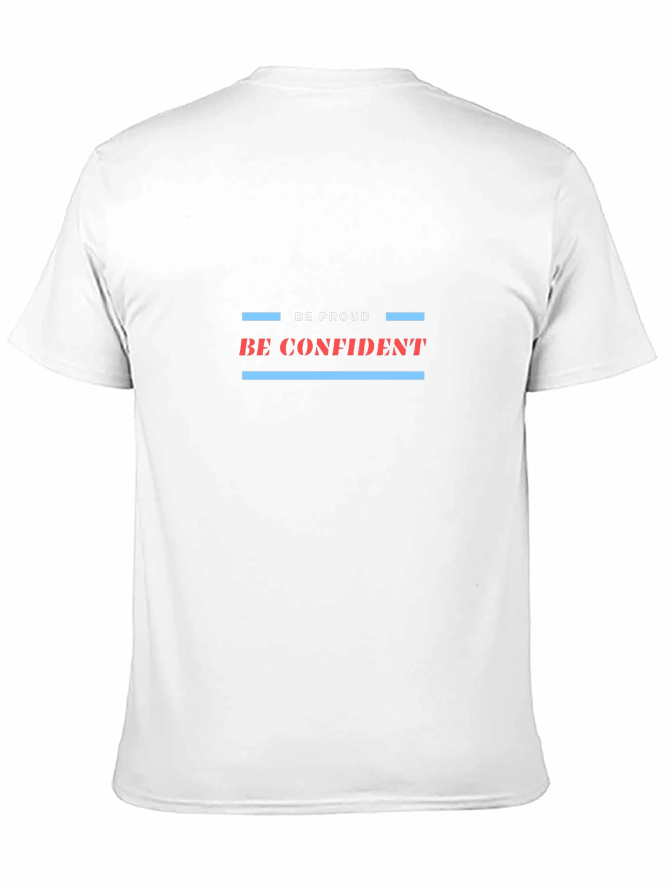 Camiseta Negra - Sé Orgulloso Sé Confidente