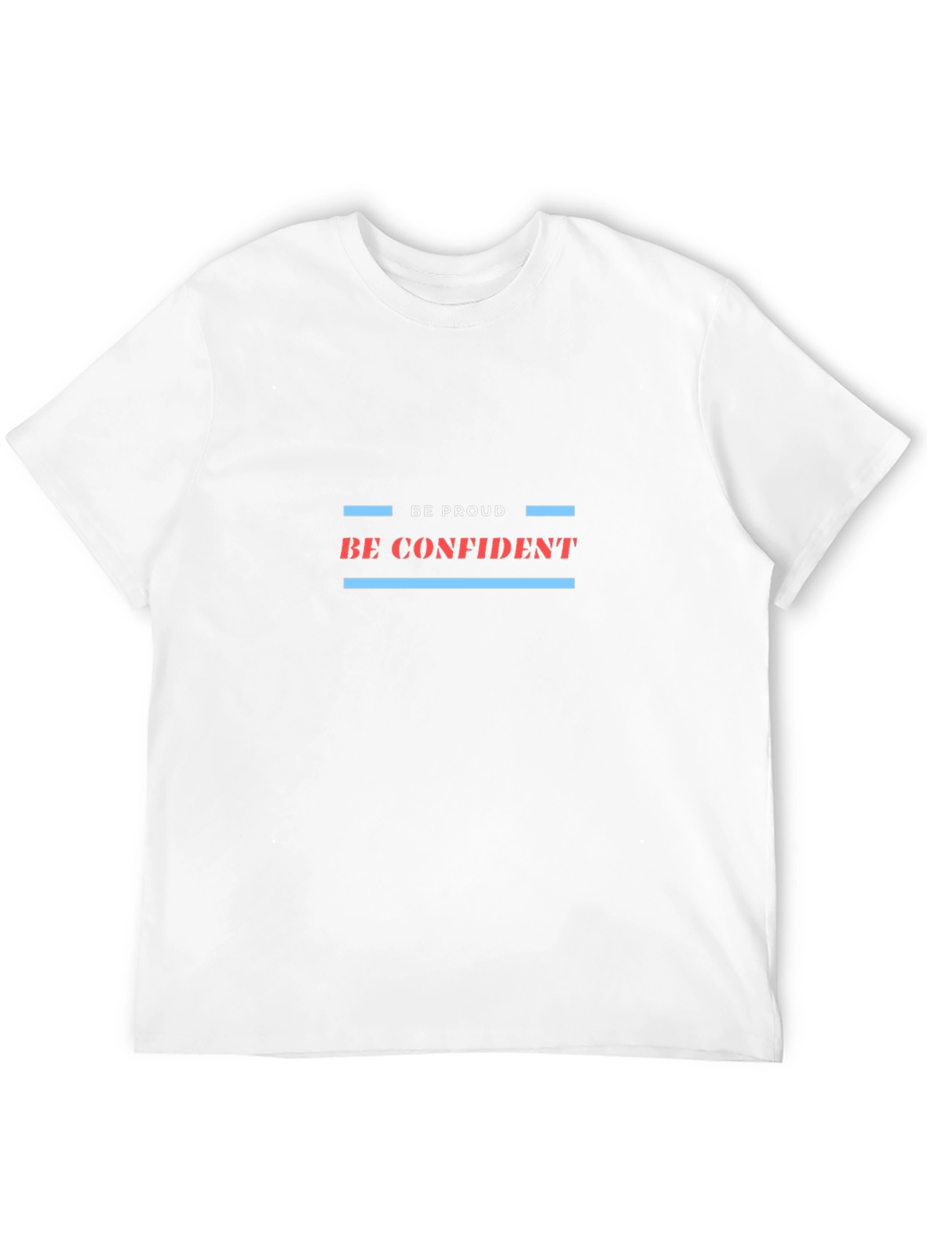 Camiseta Negra - Sé Orgulloso Sé Confidente