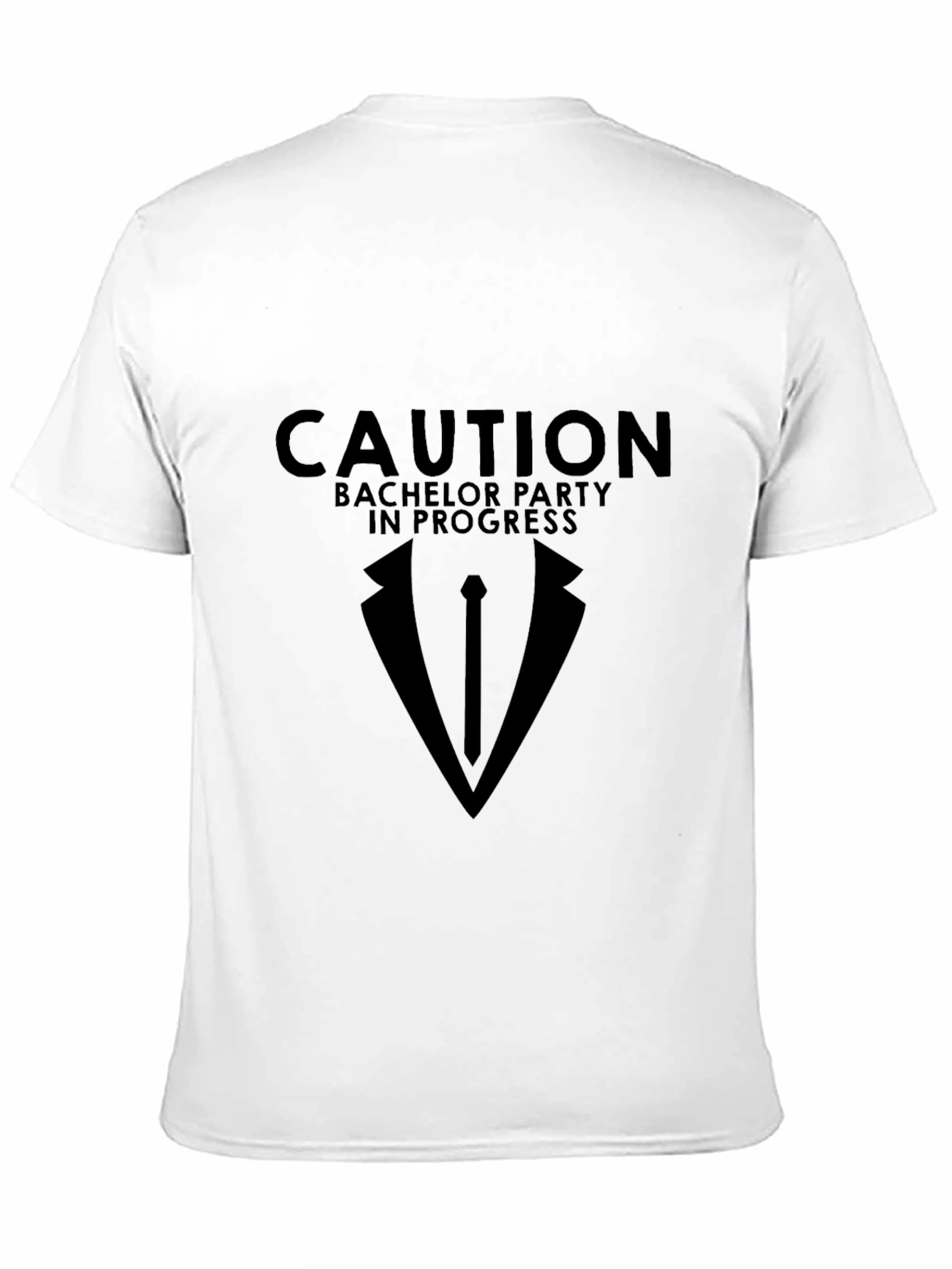 Camiseta Negra Soltero en Progreso