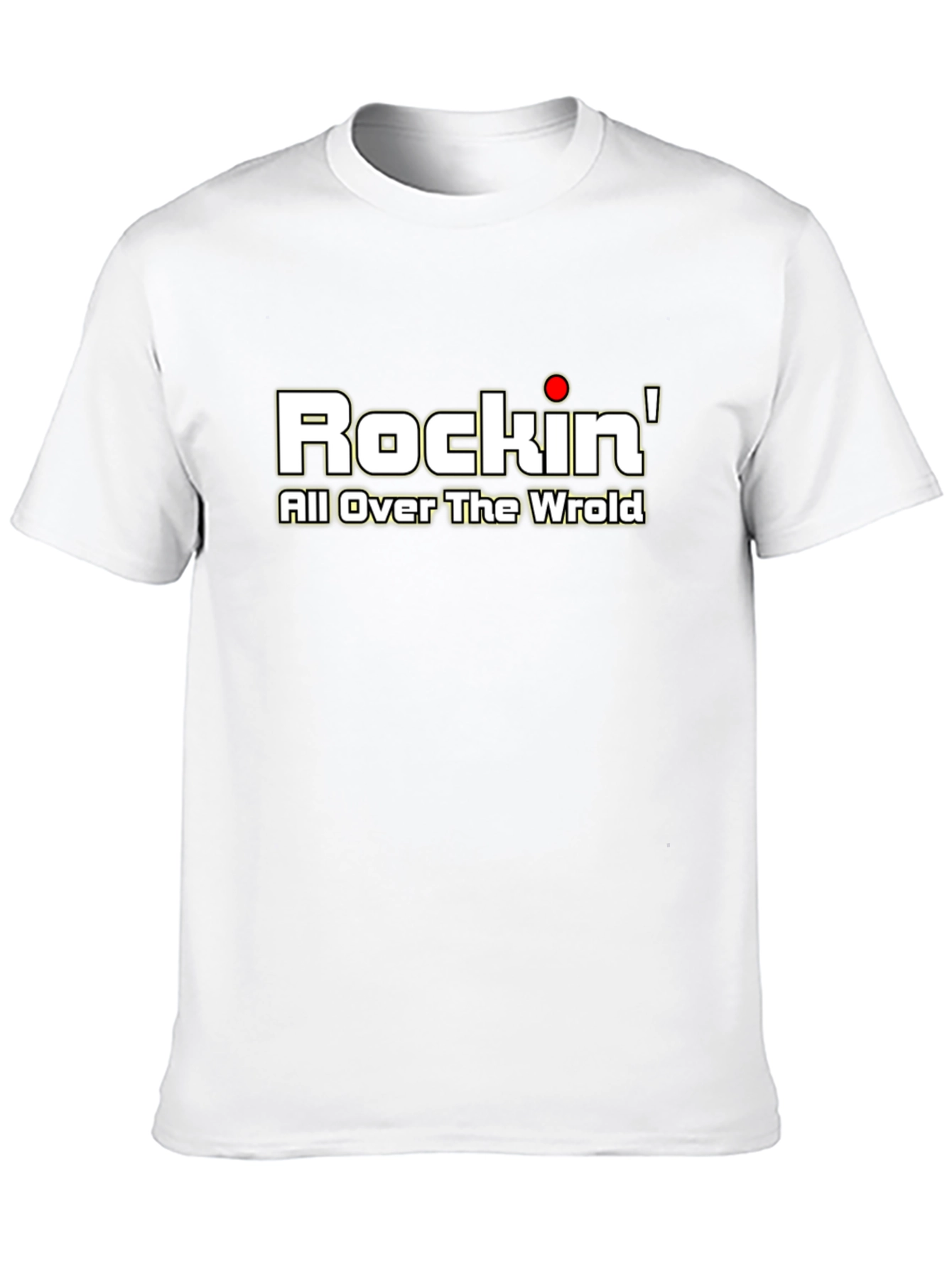 Camiseta Negra Rockin All Over The Wrold