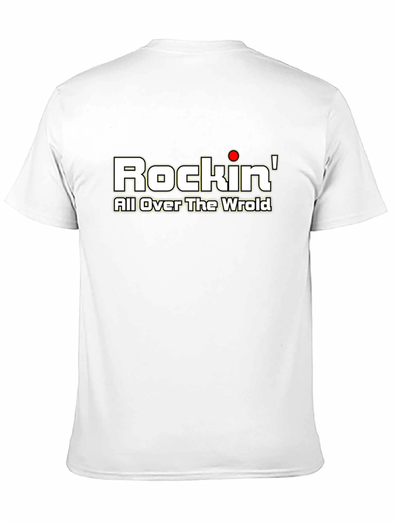 Camiseta Negra Rockin All Over The Wrold