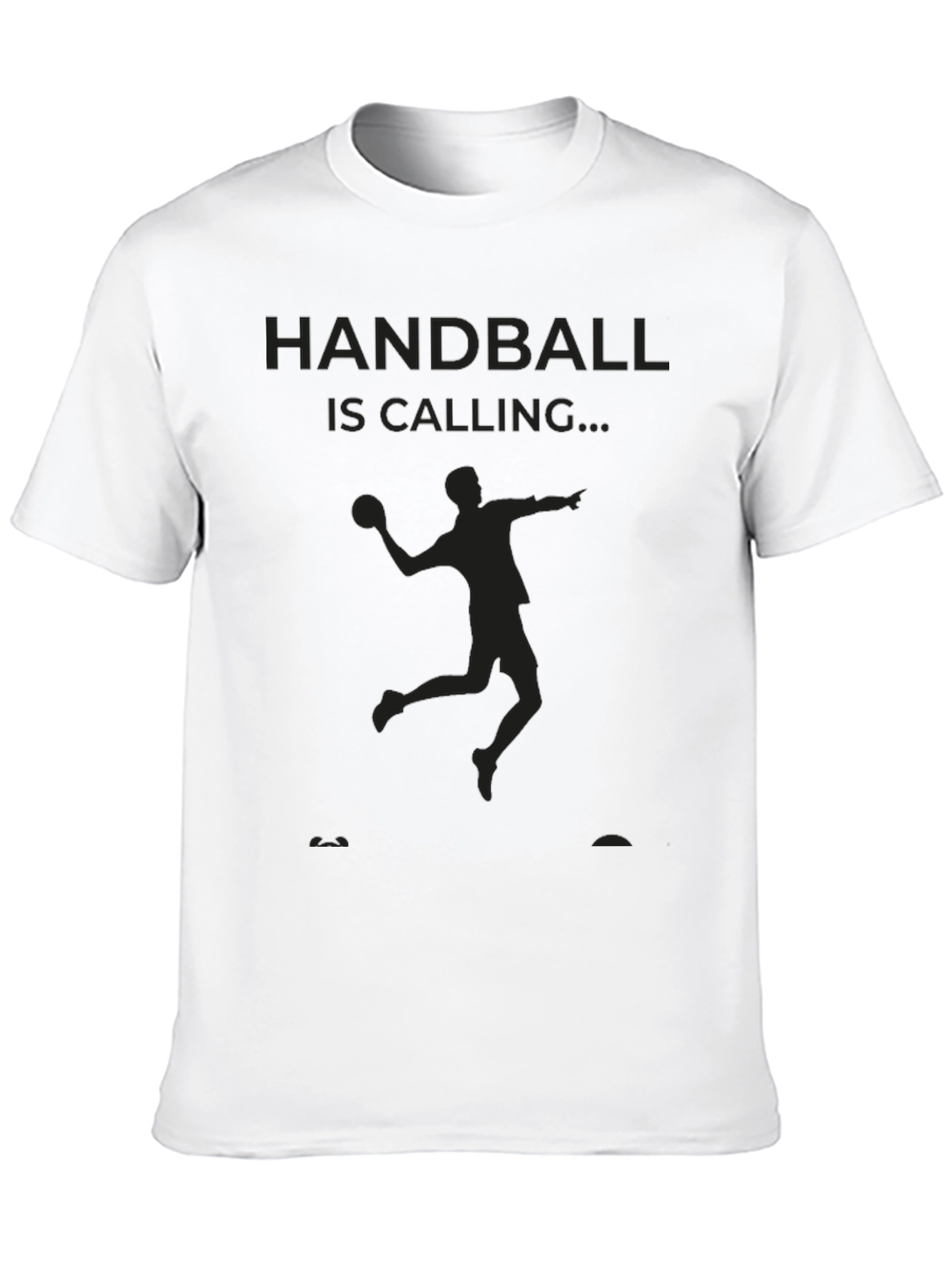 Camiseta Negra Handball is Calling...