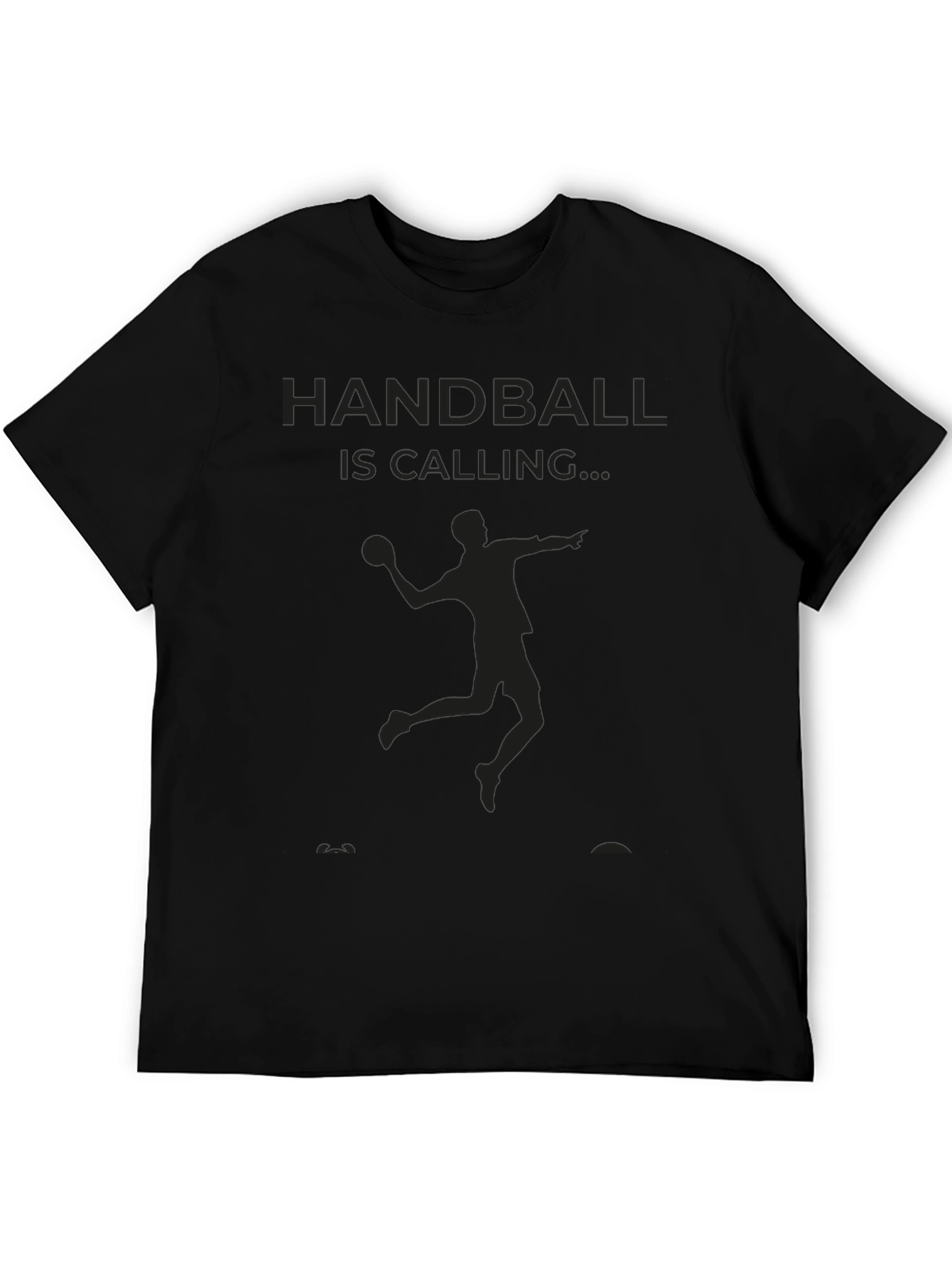 Camiseta Negra Handball is Calling...