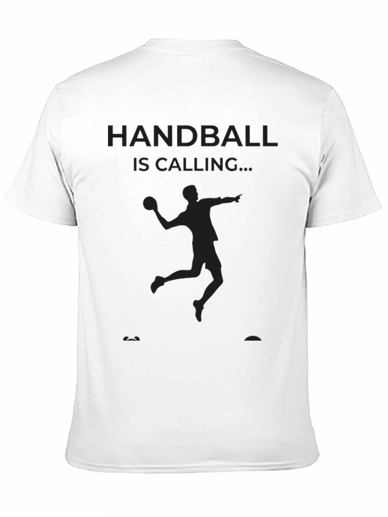 Camiseta Negra Handball is Calling...