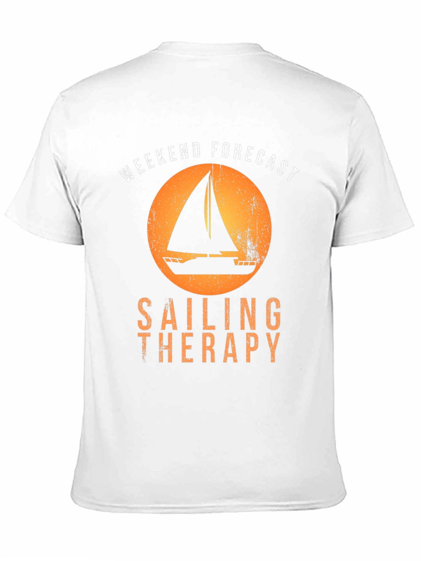 Camiseta Negra Fin de Semana Navegación