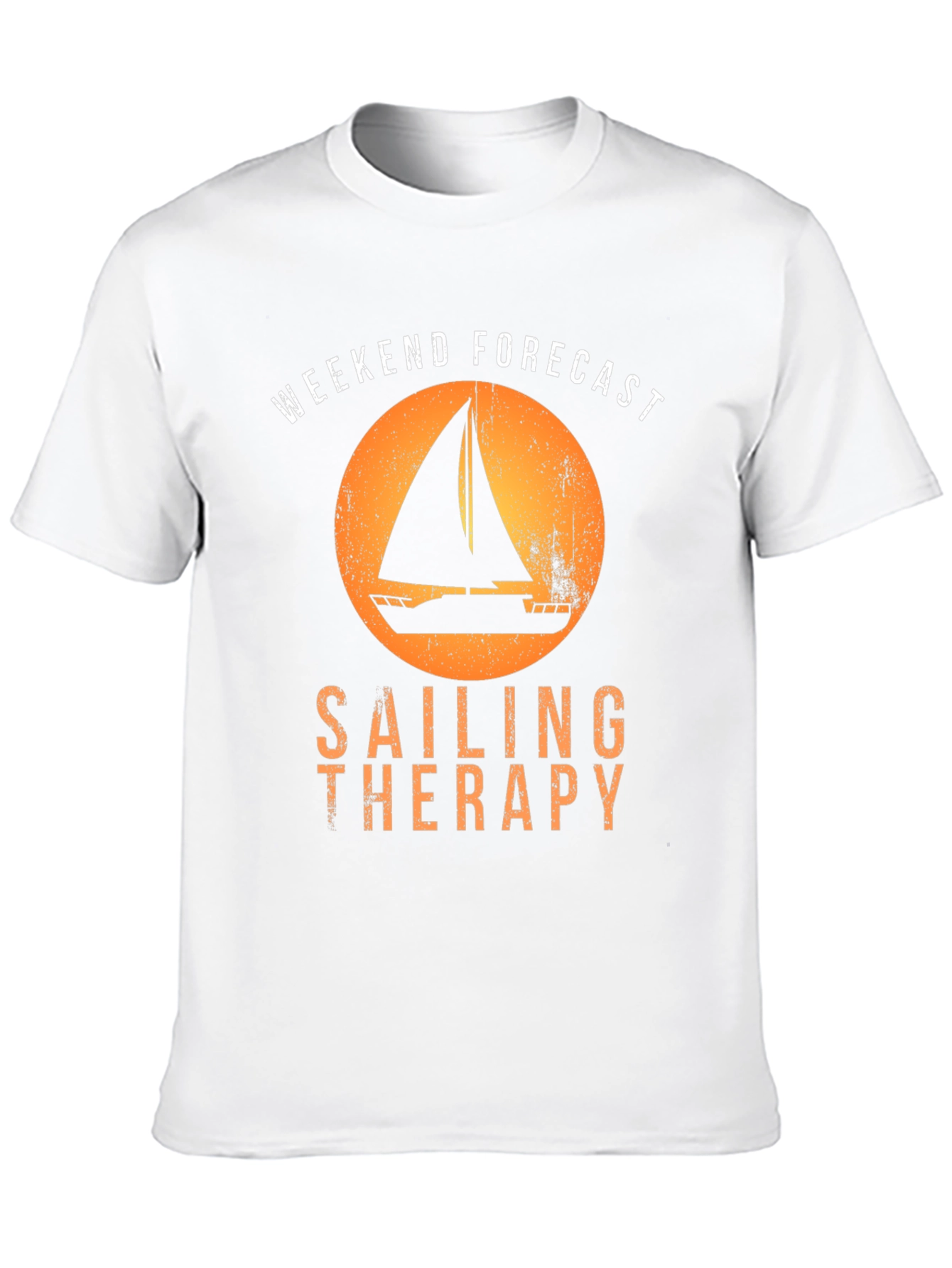 Camiseta Negra Fin de Semana Navegación