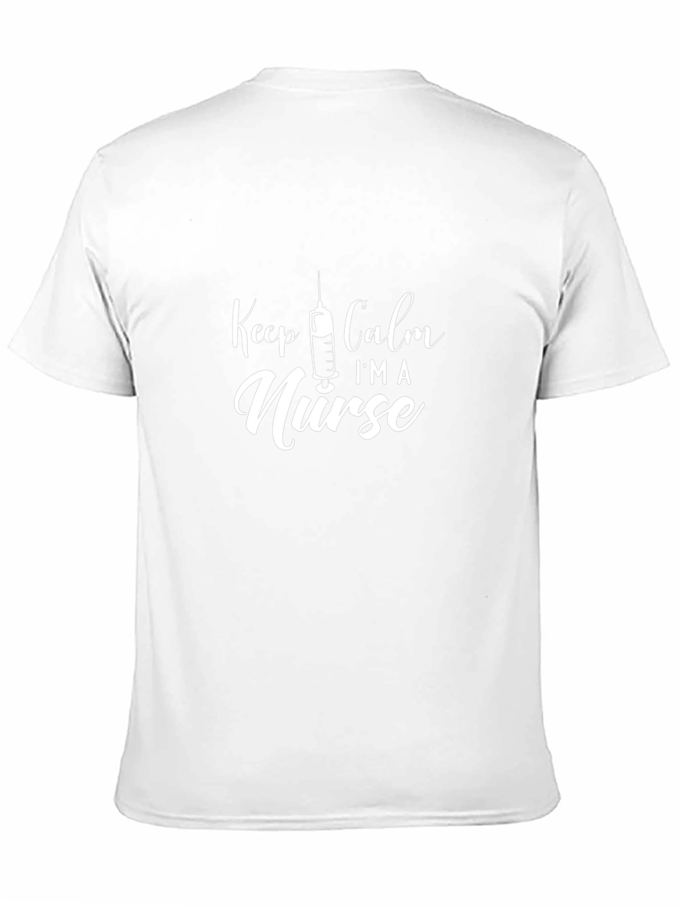 Camiseta Negra Keep Calm Im a Nurse