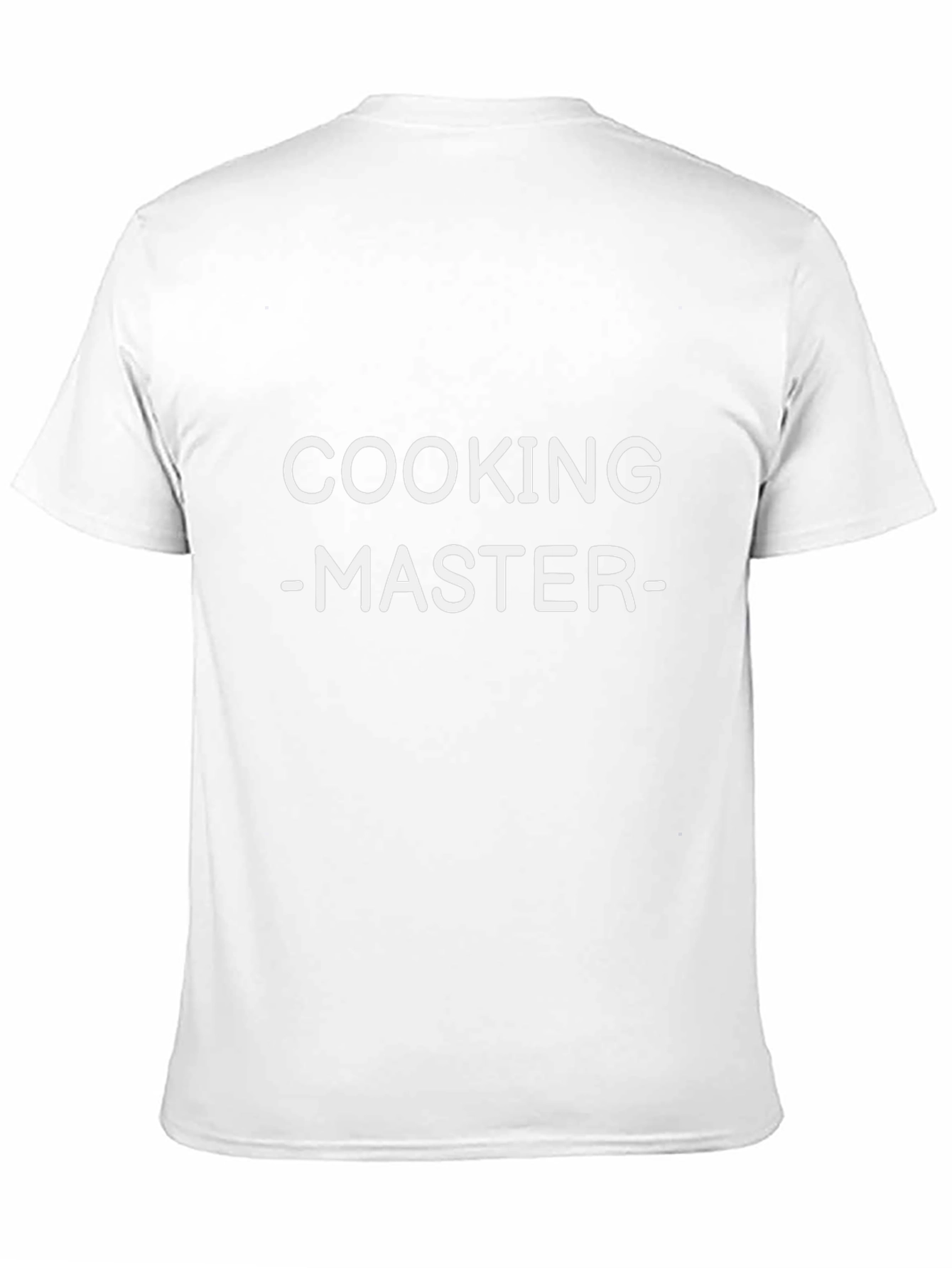 Camiseta Negra Cooking Master para Amantes de la Cocina