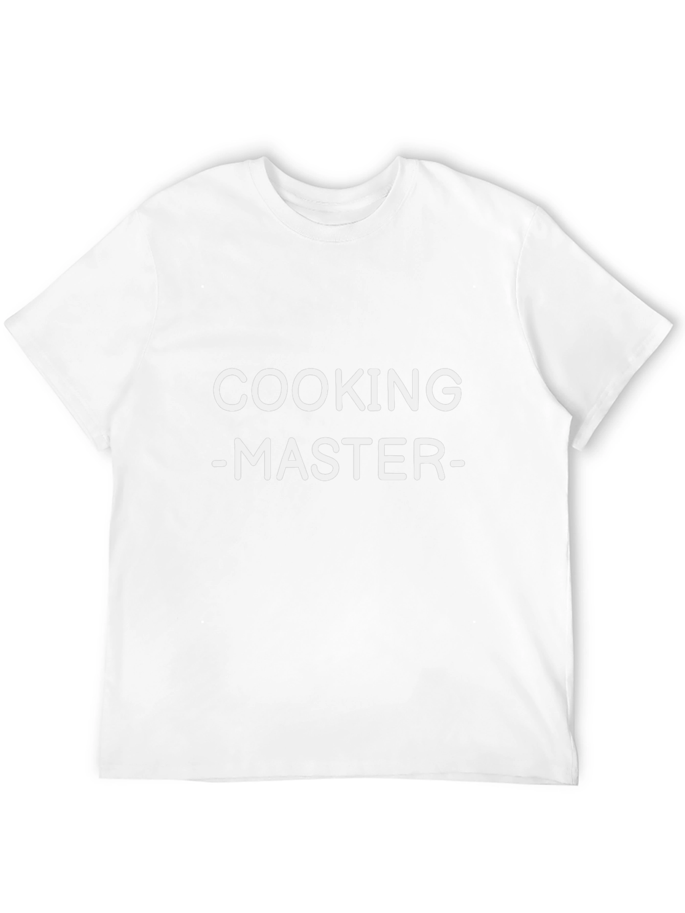 Camiseta Negra Cooking Master para Amantes de la Cocina