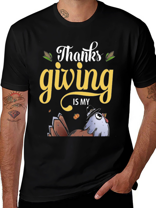Camiseta de Acción de Gracias Thanksgiving is my