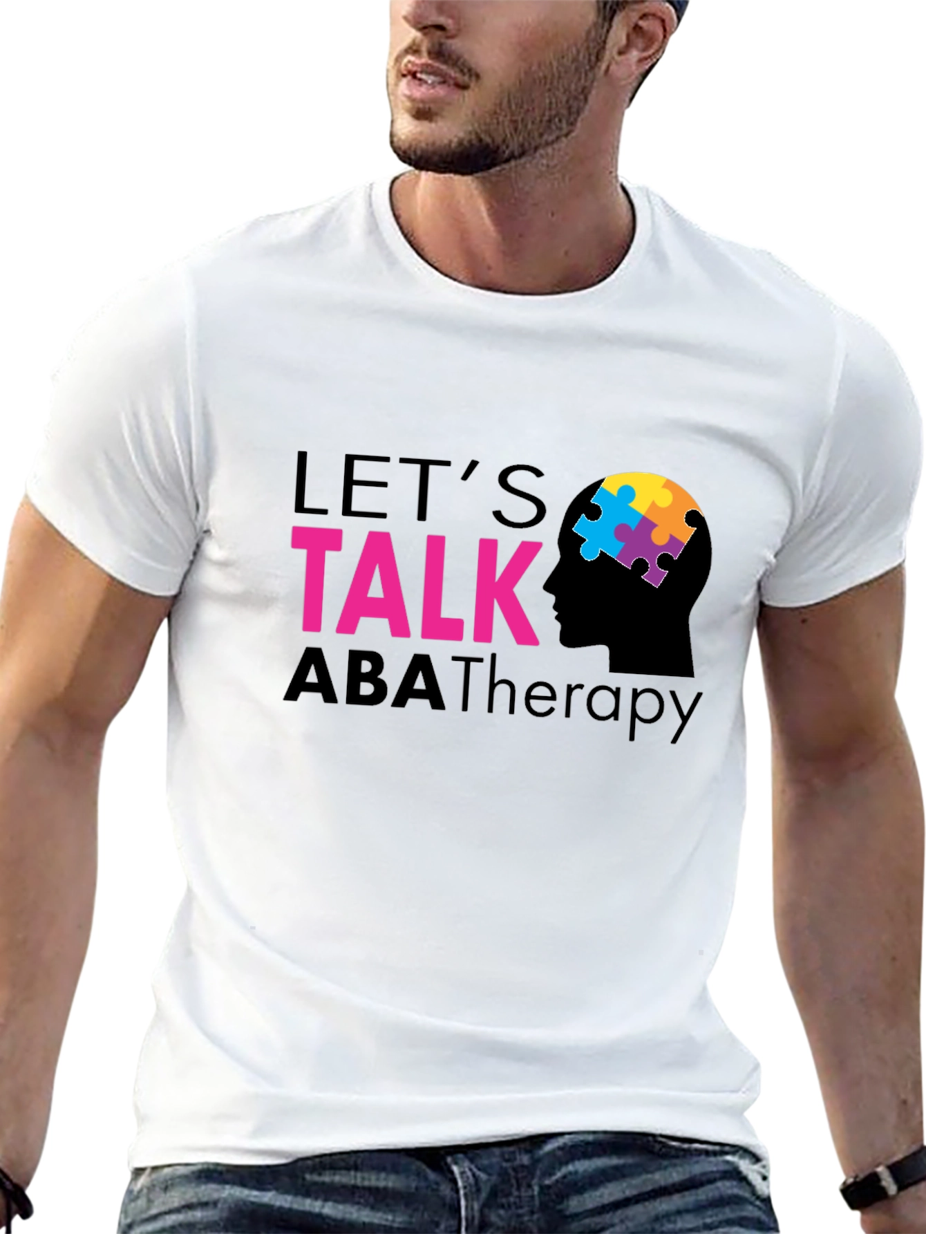 Camiseta ABA Therapy: Hablemos de Autismo