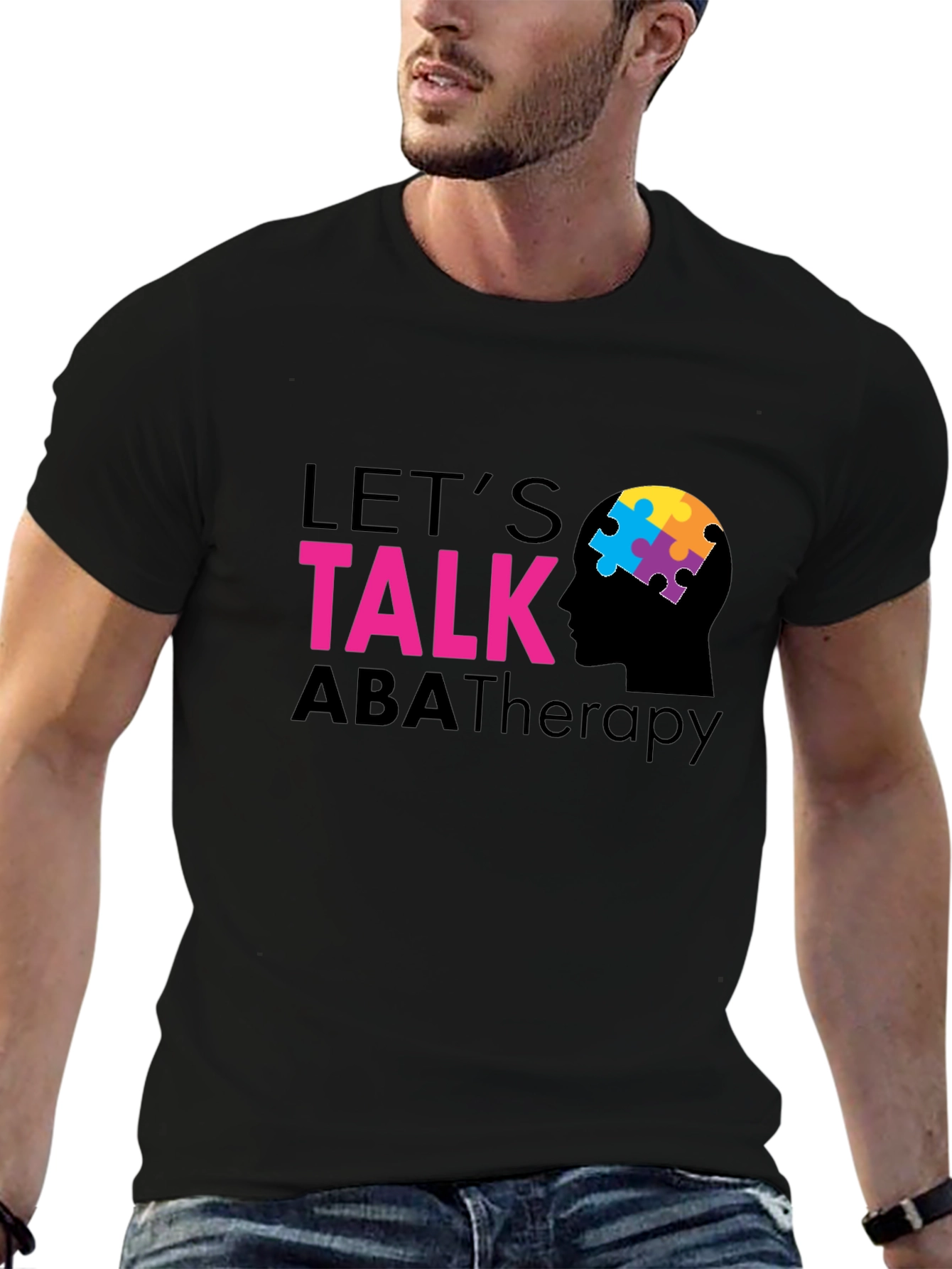 Camiseta ABA Therapy: Hablemos de Autismo