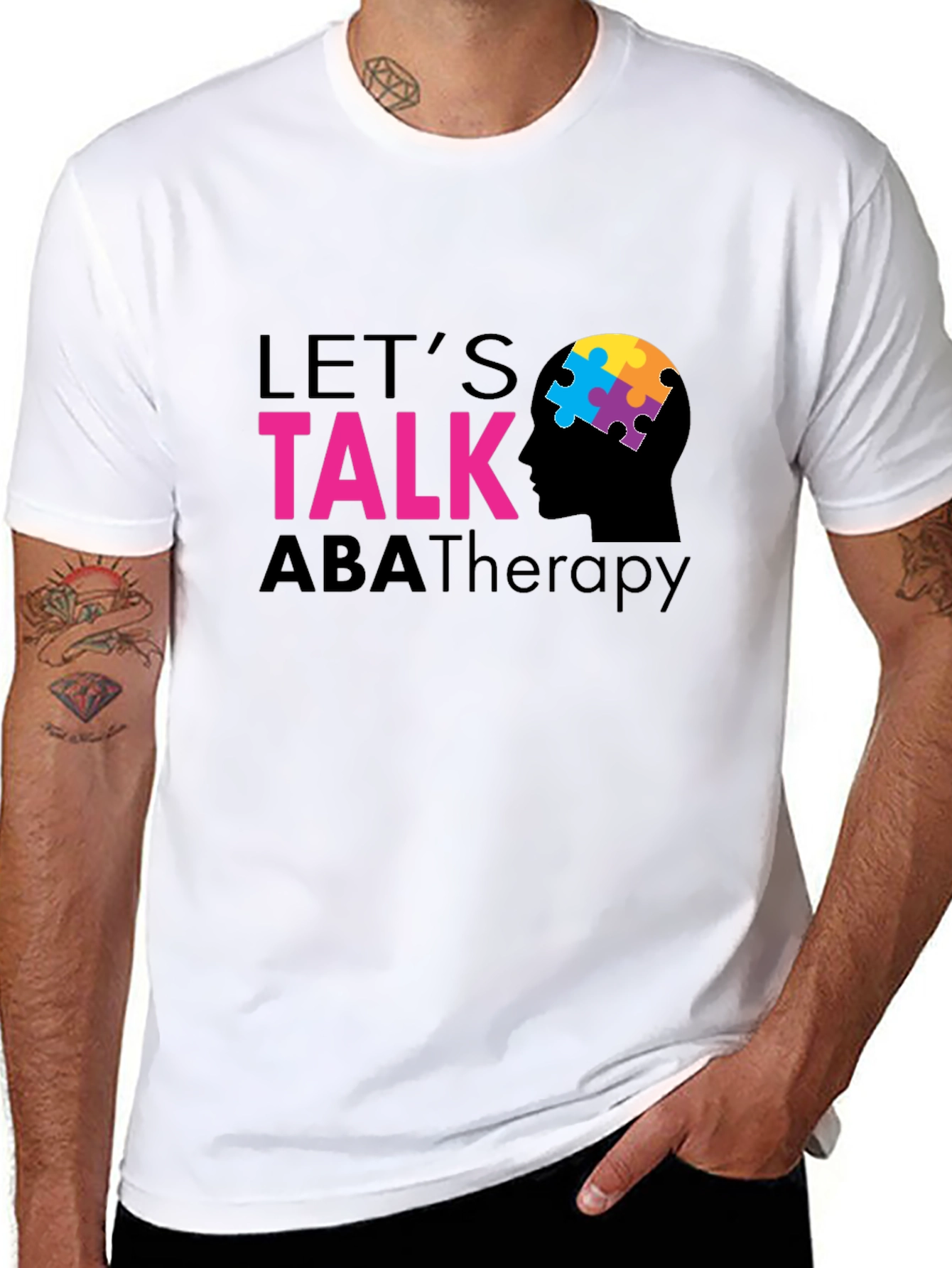 Camiseta ABA Therapy: Hablemos de Autismo
