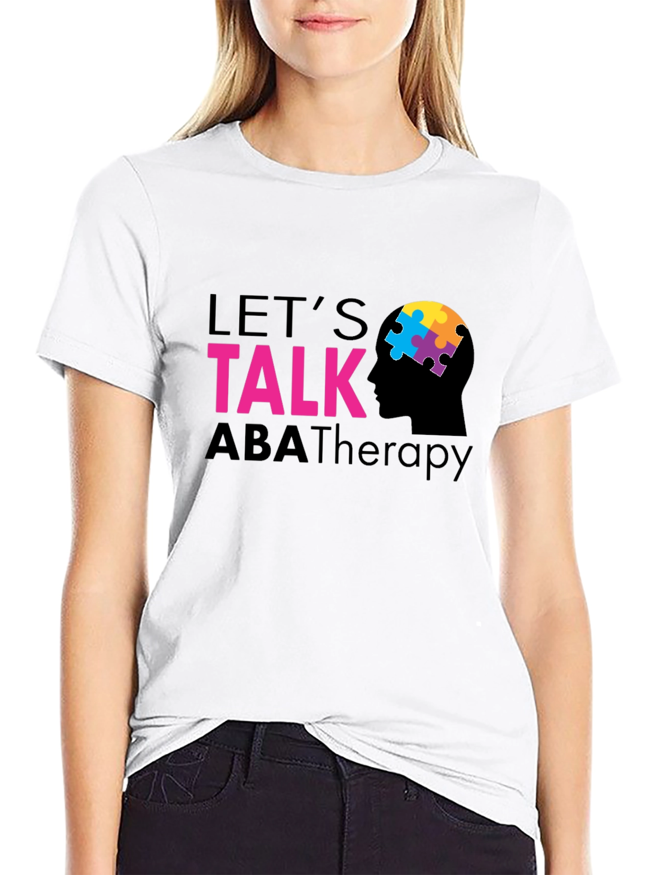 Camiseta ABA Therapy: Hablemos de Autismo
