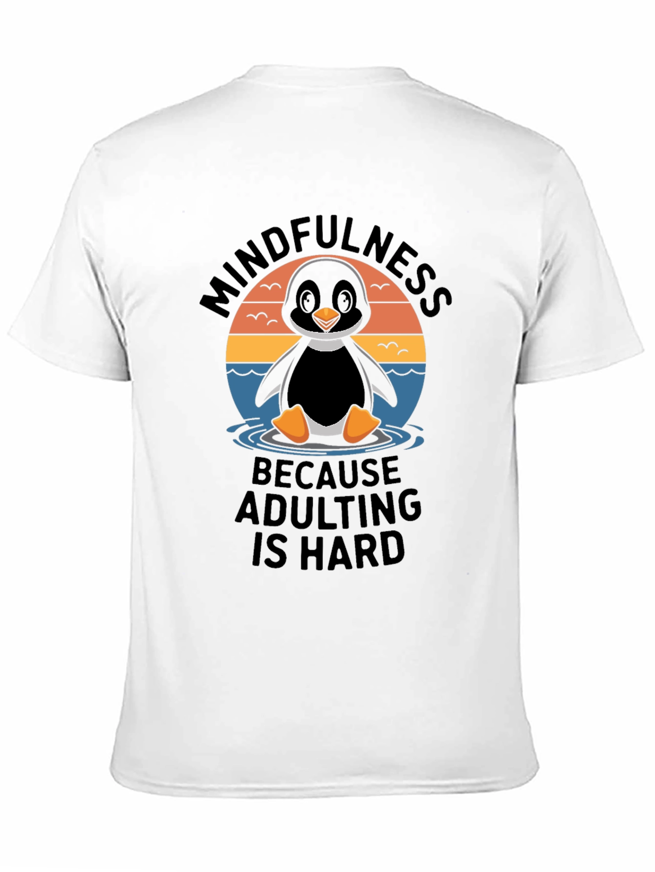Camiseta Negra: Mindfulness Porque Ser Adulto es Difícil