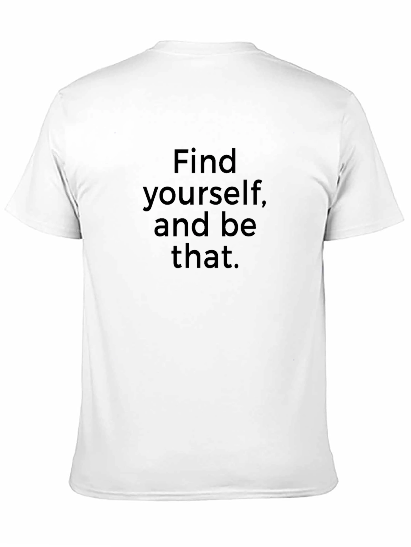 Camiseta Negra: Encuentra tu Ser