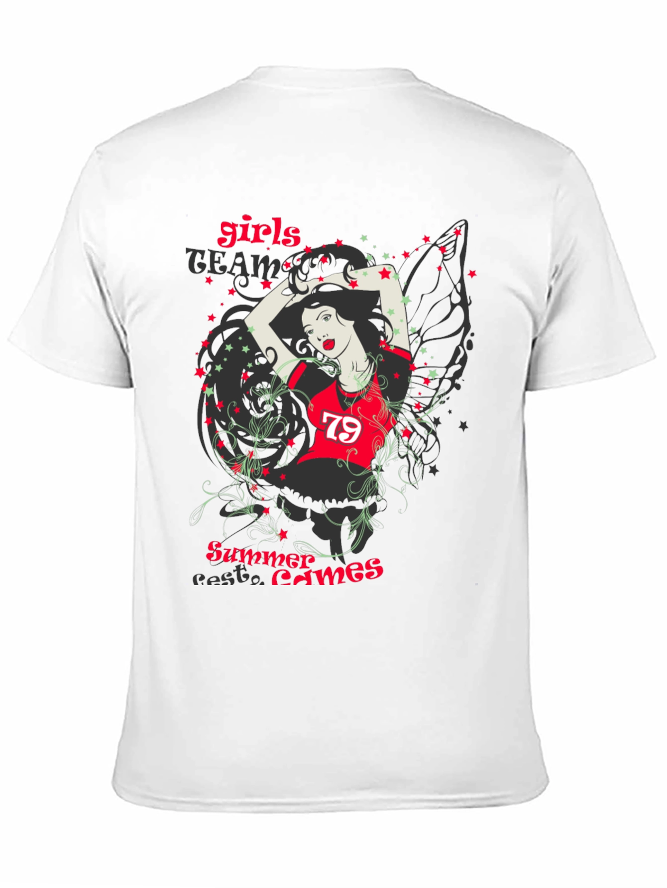 Camiseta Negra Mujer Deportiva Verano