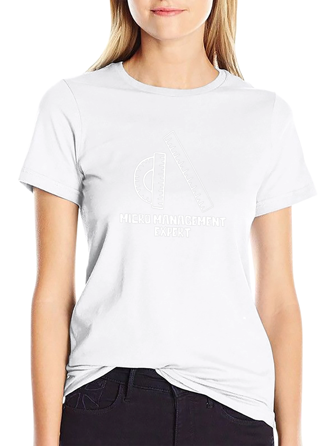 Camiseta Negra Micro Management Expert
