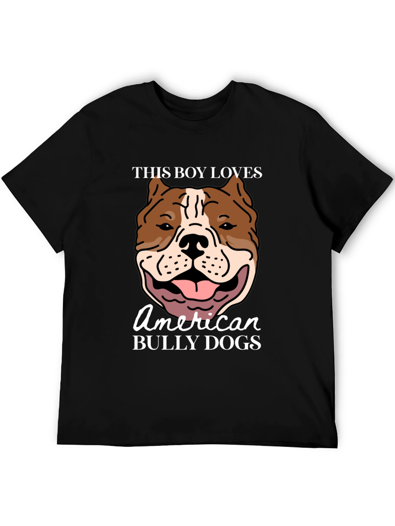 Camiseta Negra American Bully Dogs