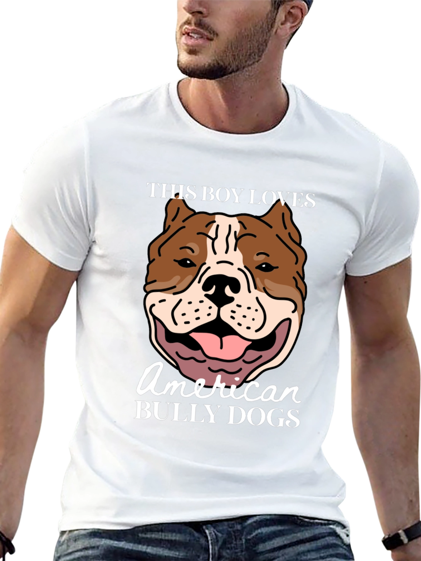 Camiseta Negra American Bully Dogs