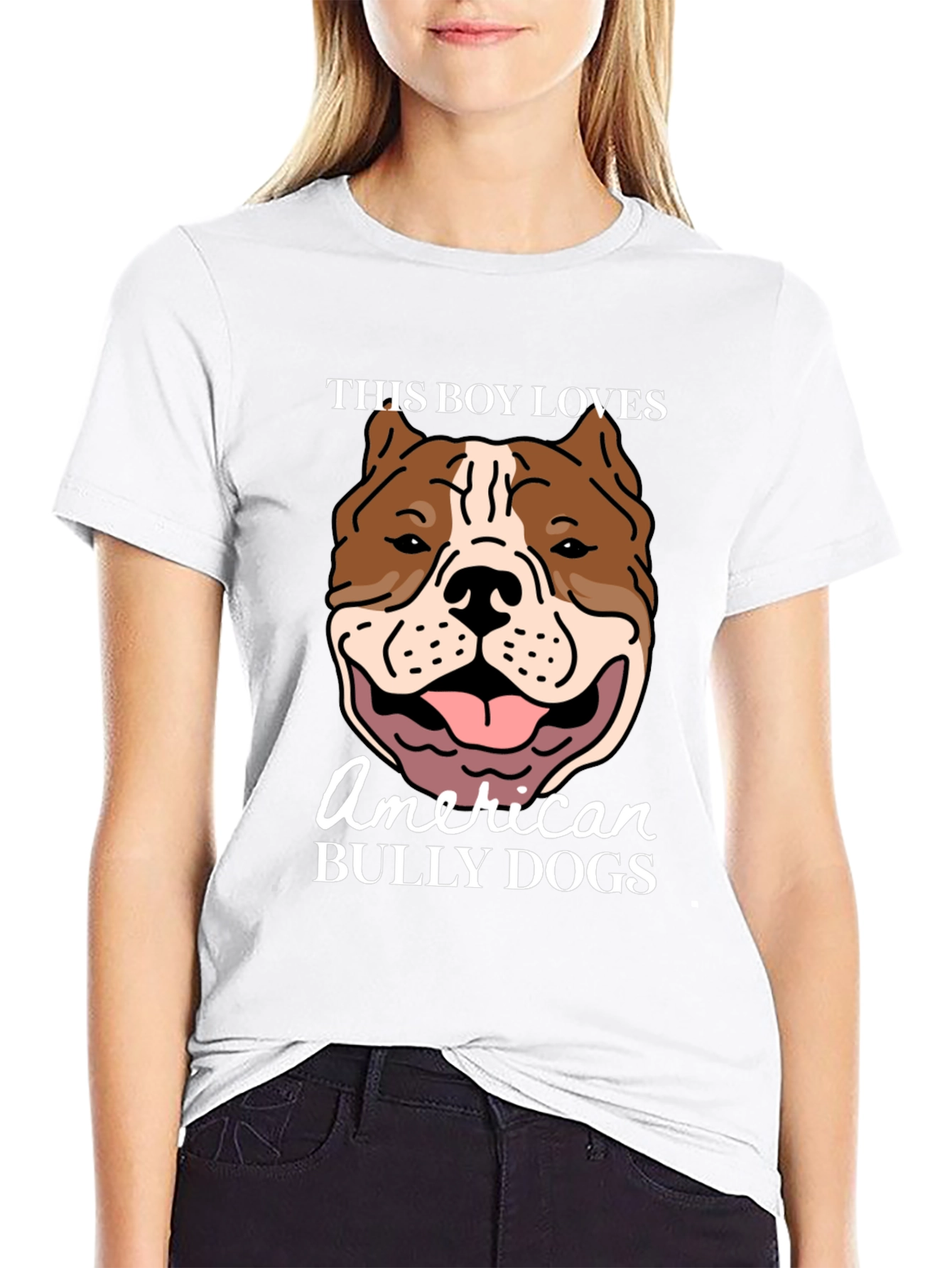 Camiseta Negra American Bully Dogs