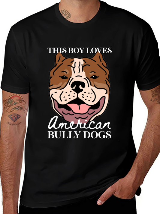 Camiseta Negra American Bully Dogs