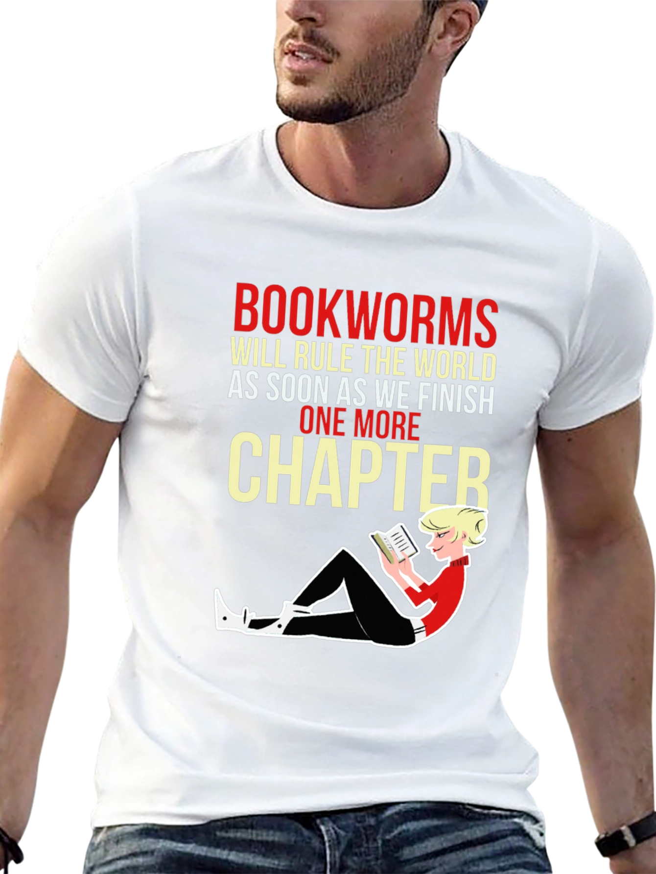 Camiseta Negra Bookworms Will Rule The World