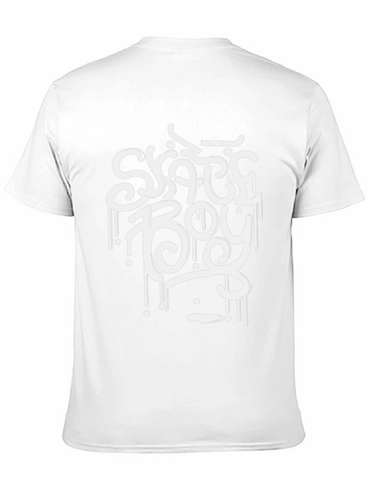 Camiseta Negra Skate Boy Diseño Graffiti