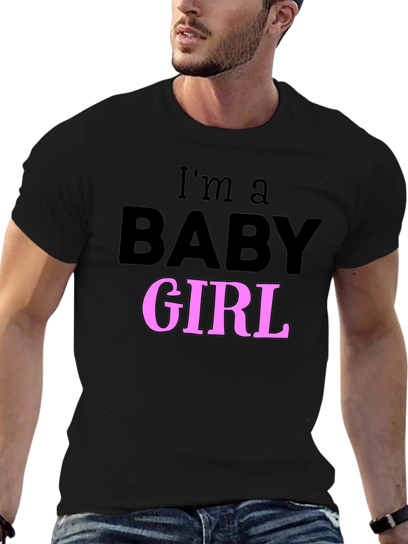 Camiseta Negra: Soy una Baby Girl