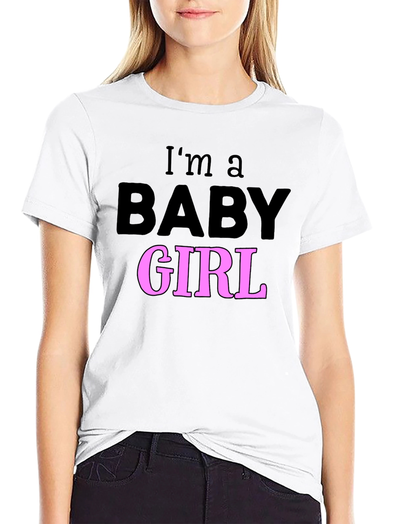 Camiseta Negra: Soy una Baby Girl