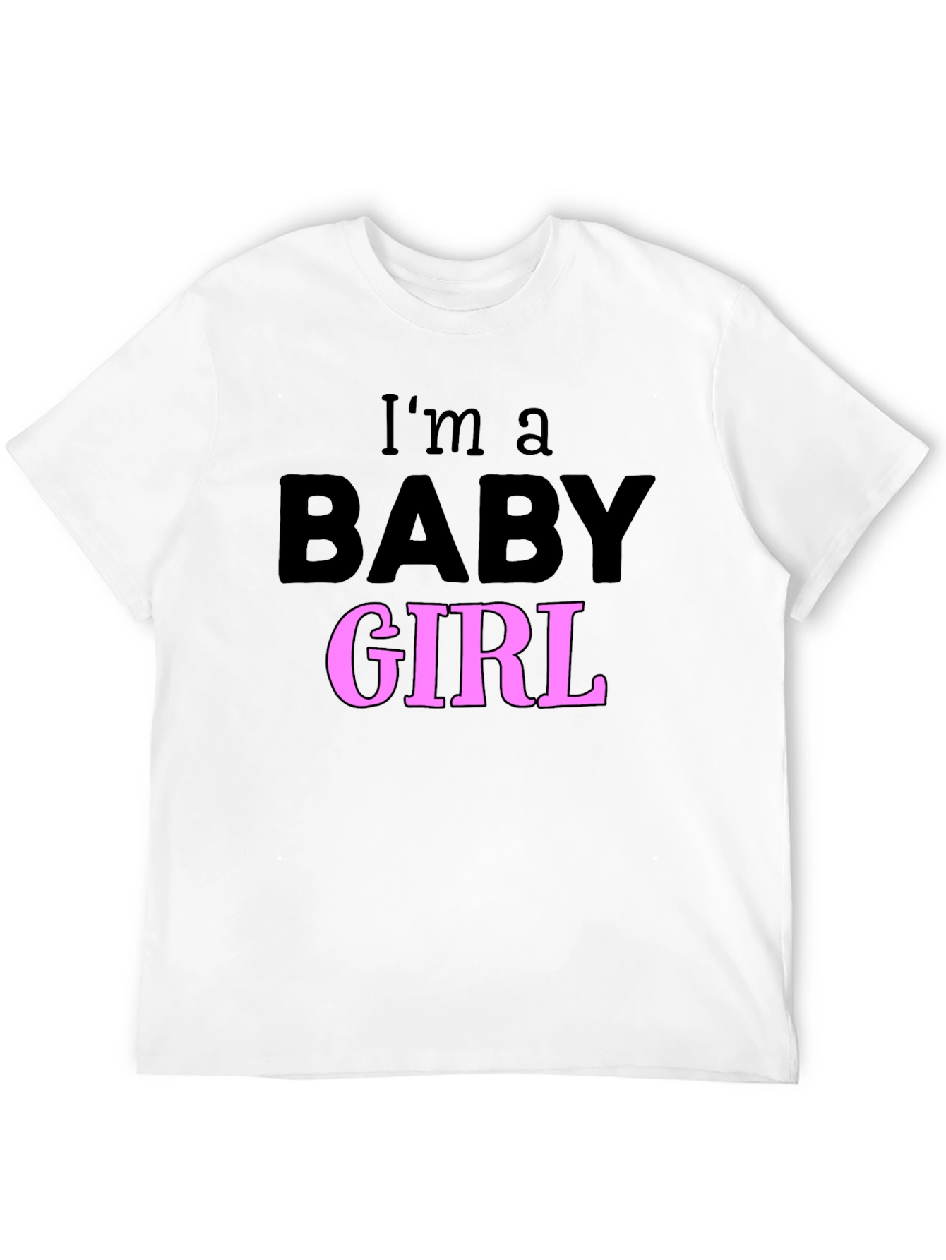 Camiseta Negra: Soy una Baby Girl