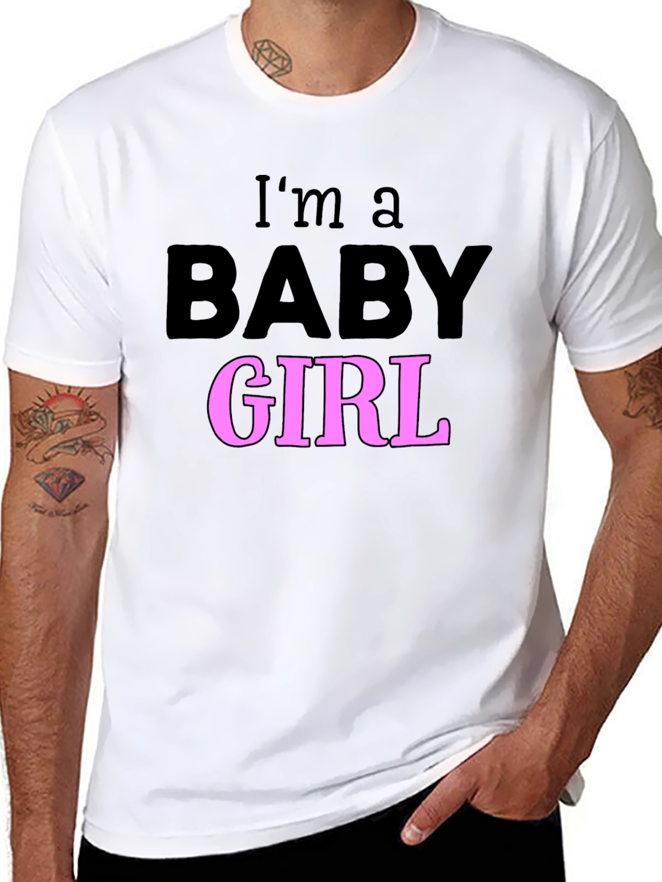 Camiseta Negra: Soy una Baby Girl