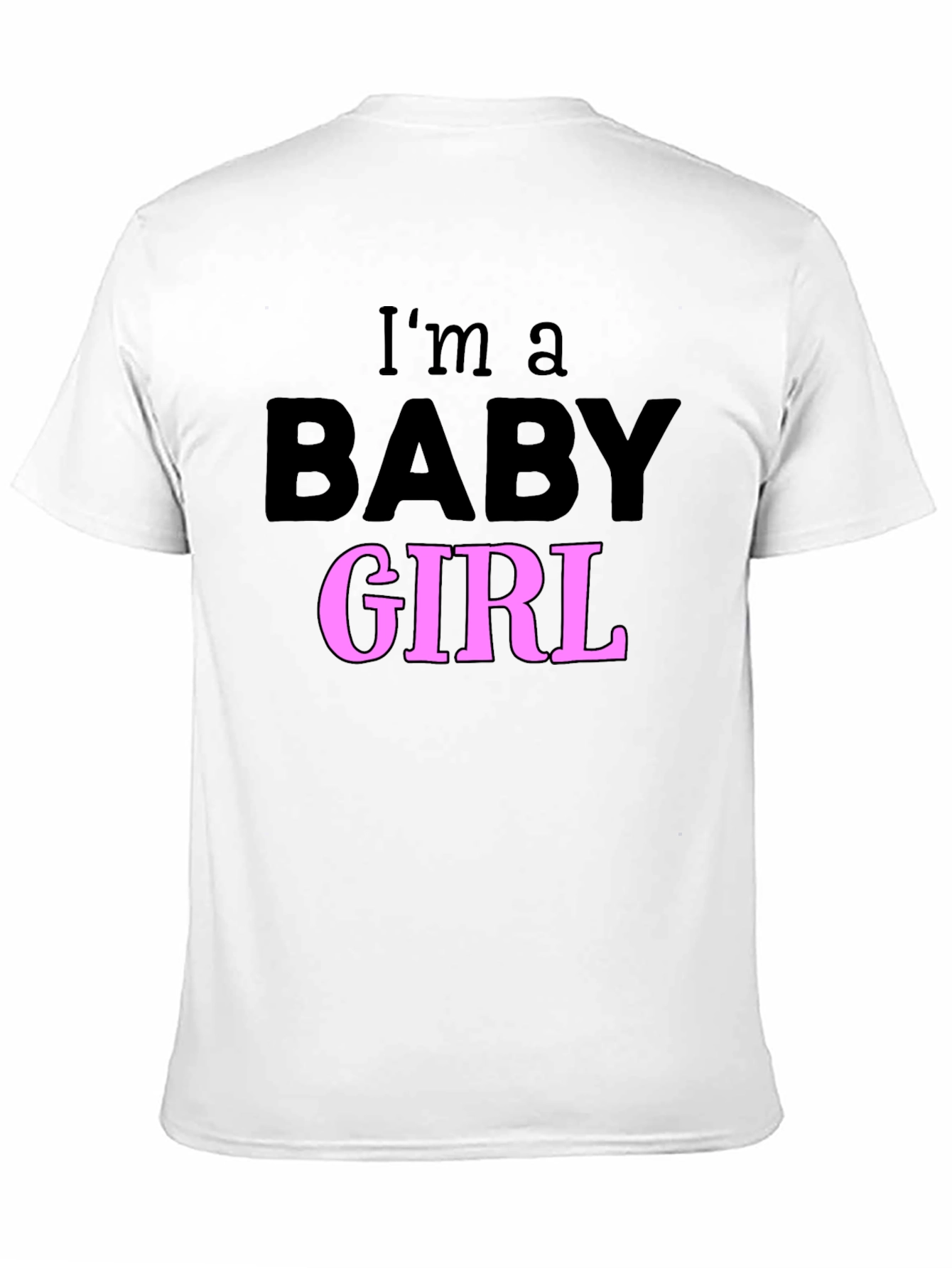 Camiseta Negra: Soy una Baby Girl
