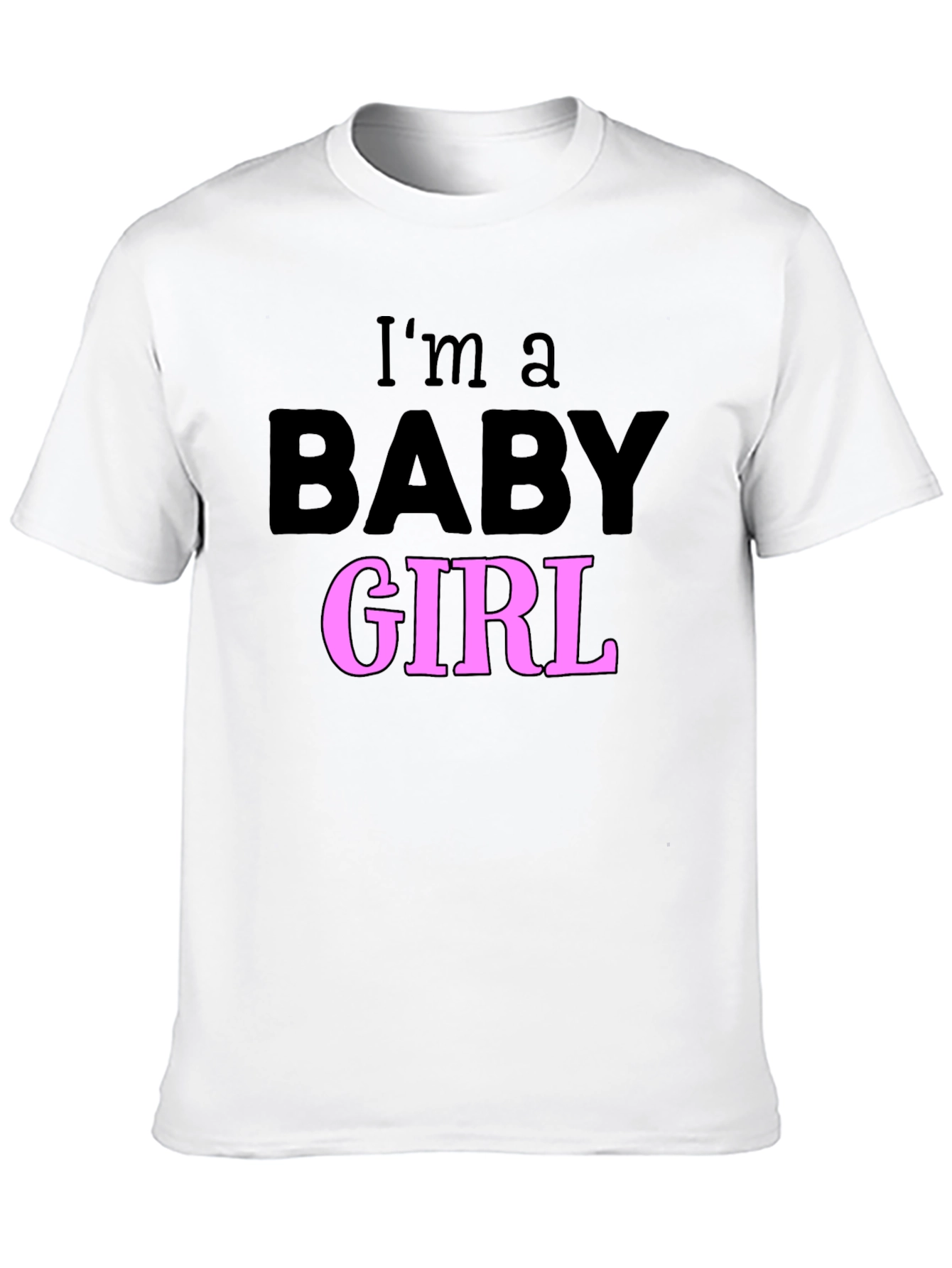 Camiseta Negra: Soy una Baby Girl