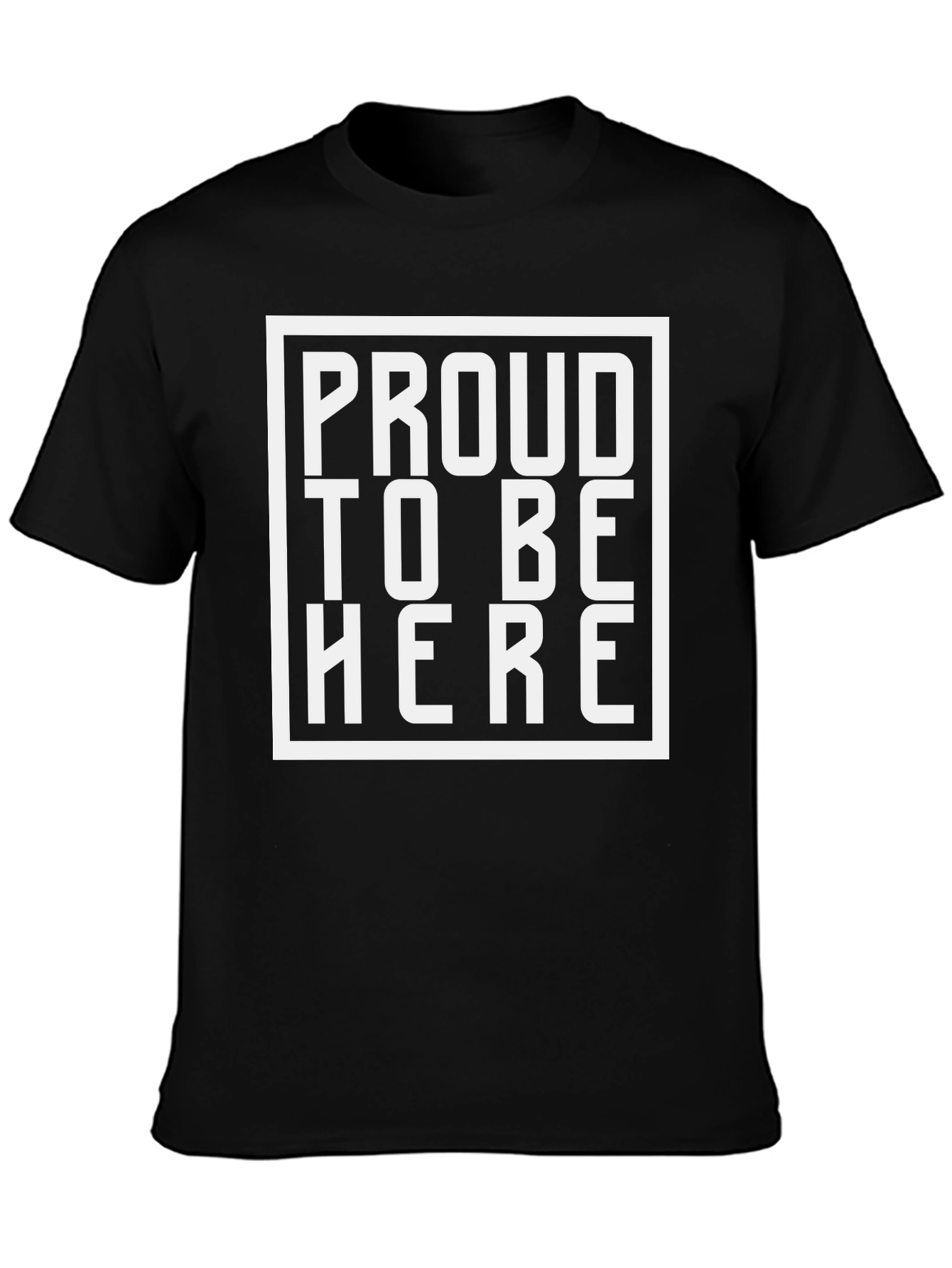 Camiseta Negra Proud To Be Here