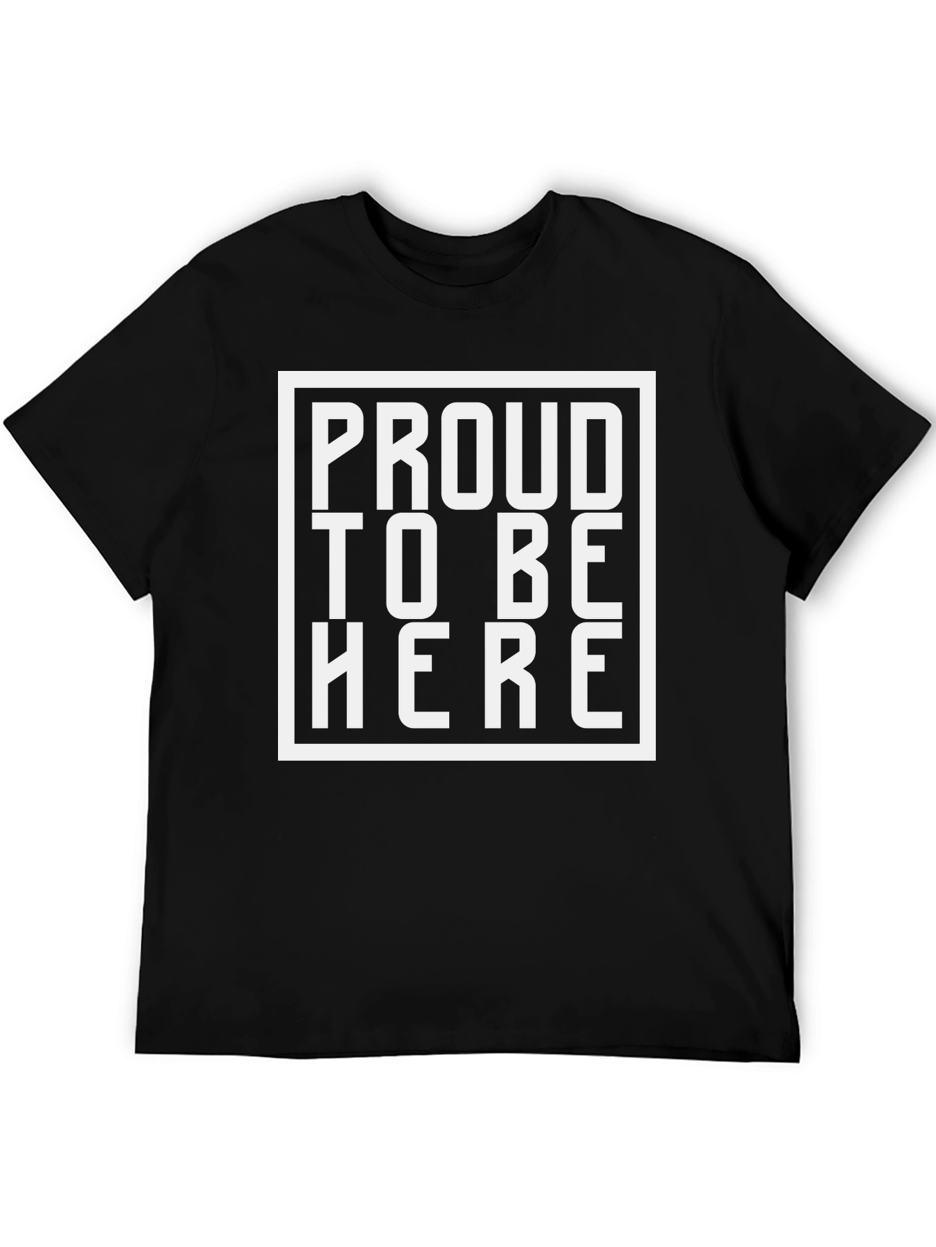 Camiseta Negra Proud To Be Here