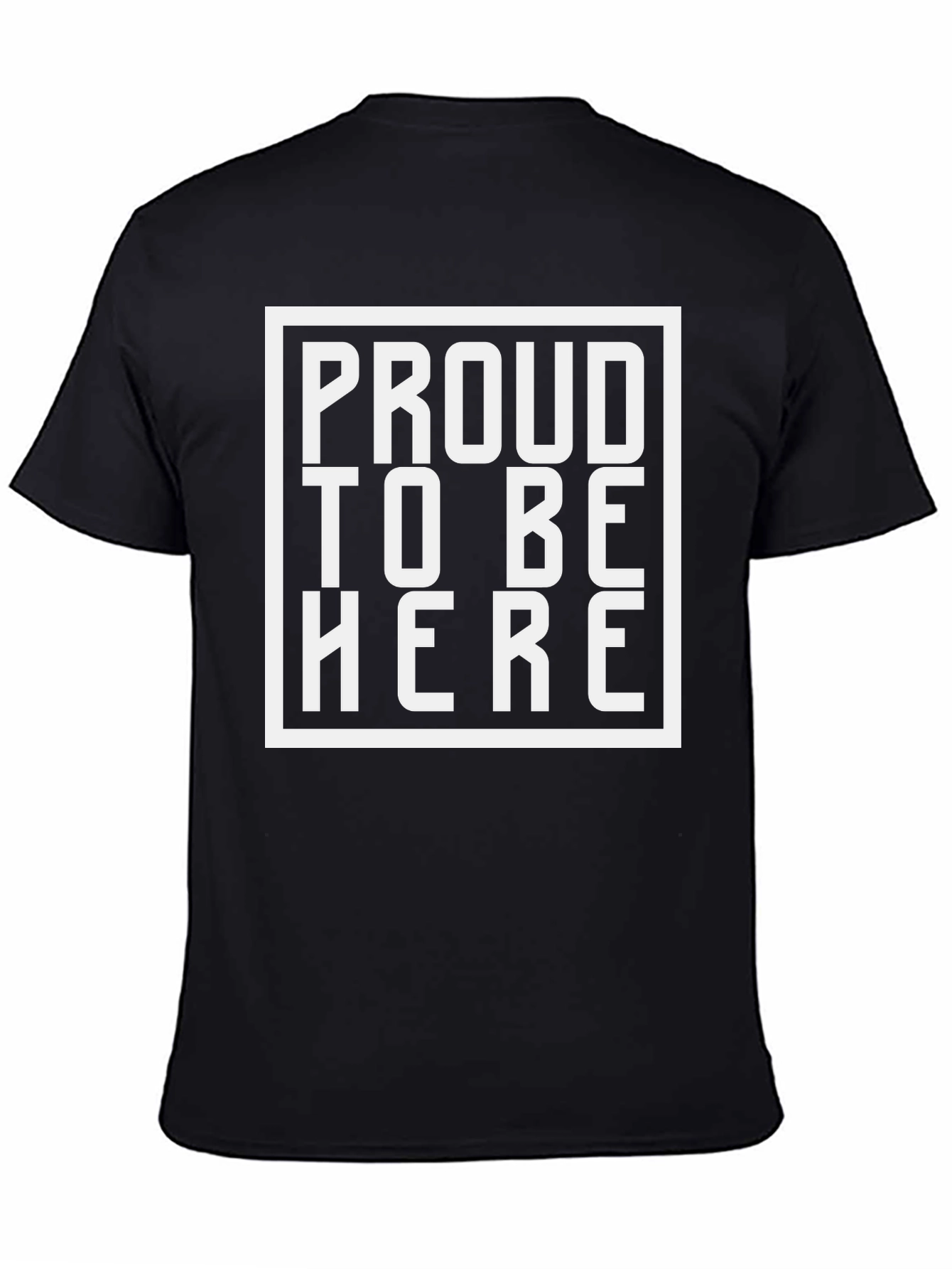 Camiseta Negra Proud To Be Here